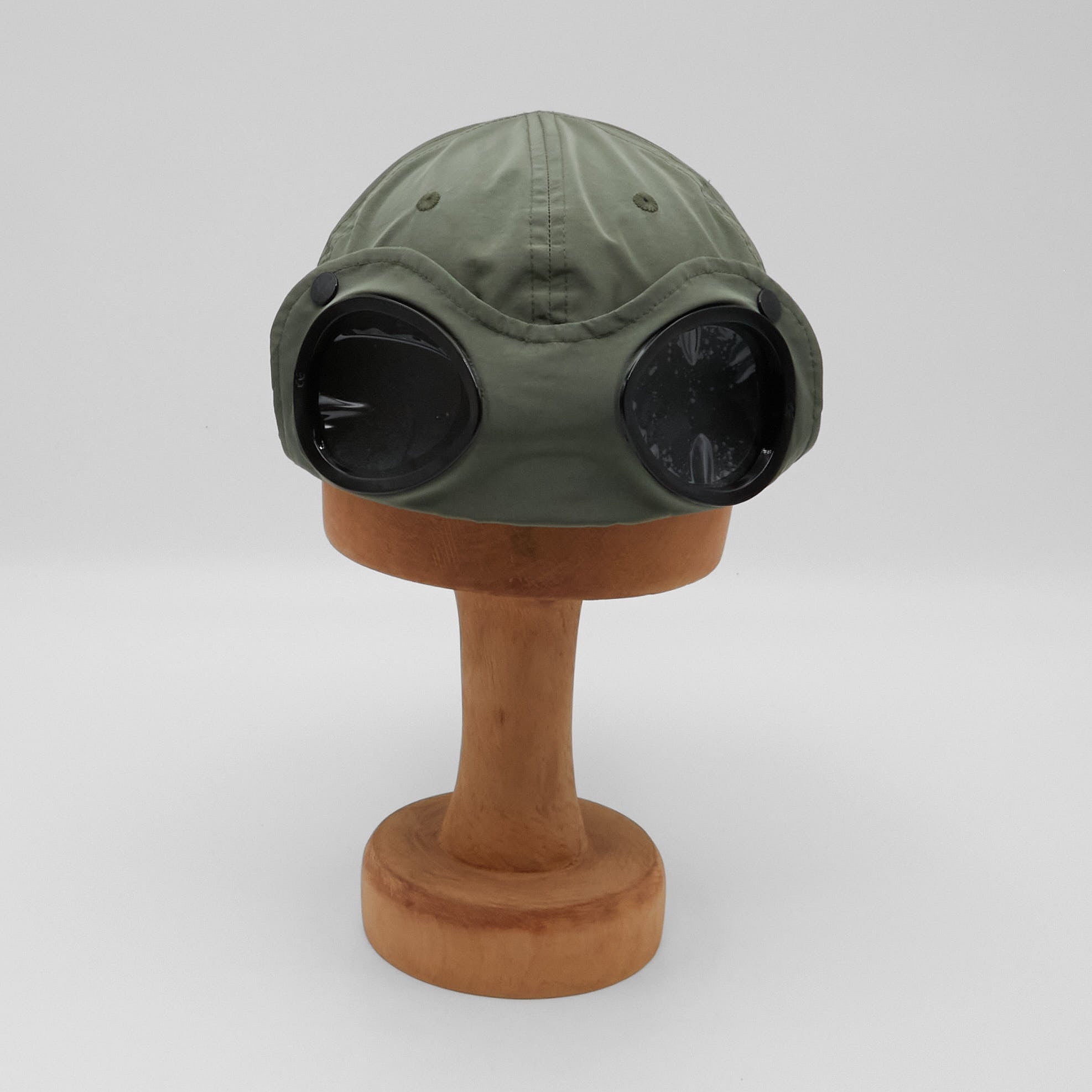 gabardine goggle cap C.P. Company Goggle Baseball Cap