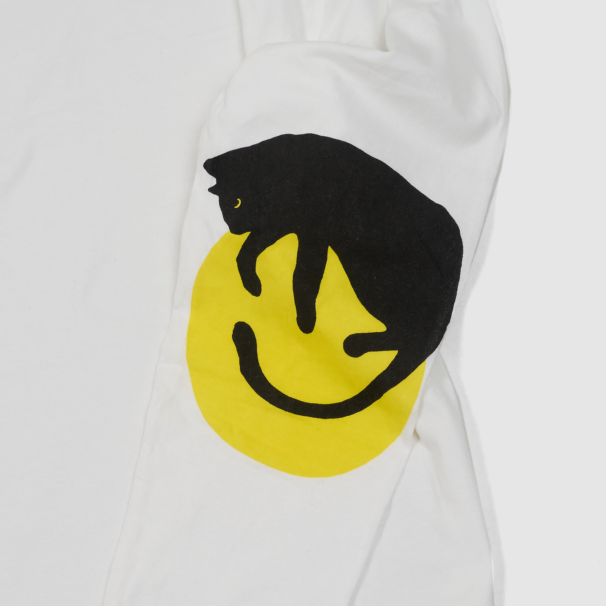 Kapital Long Sleeve Capital Patch Crewe Neck T-Shirt - DeeCee style