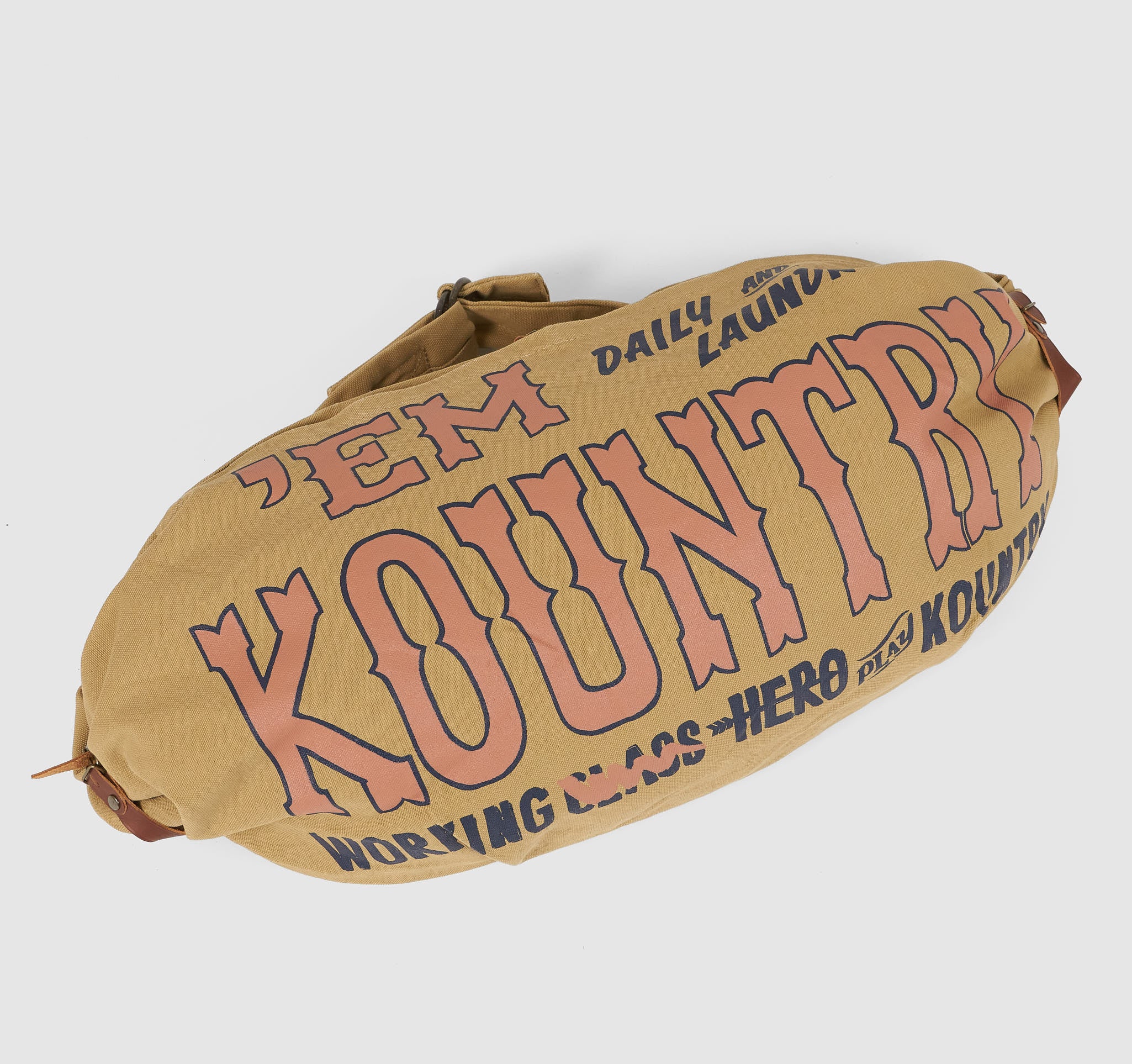 Kapital Kountry Canvas Leather Daily Waist Crossbag - DeeCee style