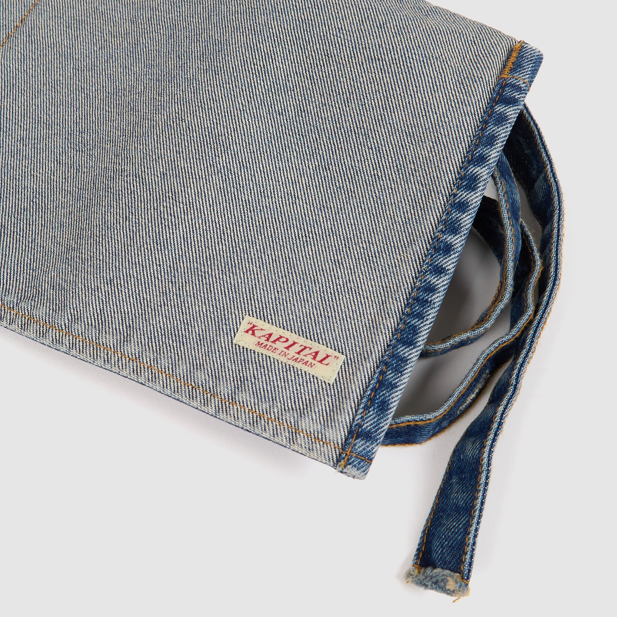 Kapital Kountry Denim Repairs Apron - DeeCee style