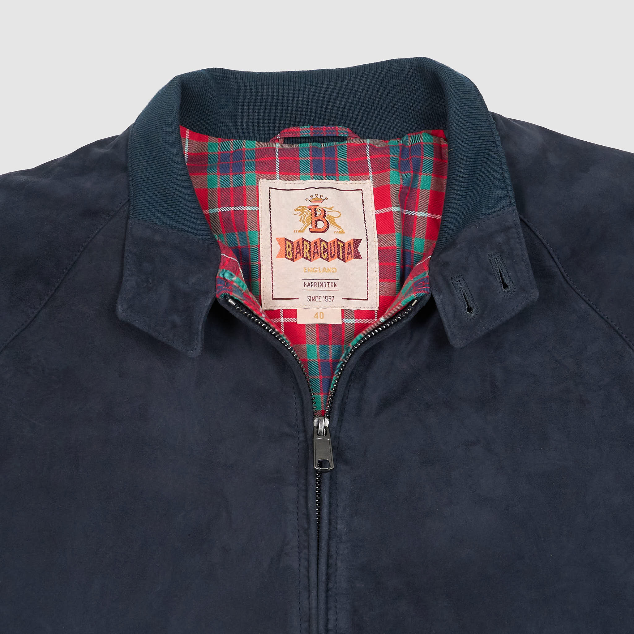 Baracuta G9 Suede Leather Jacket - DeeCee style