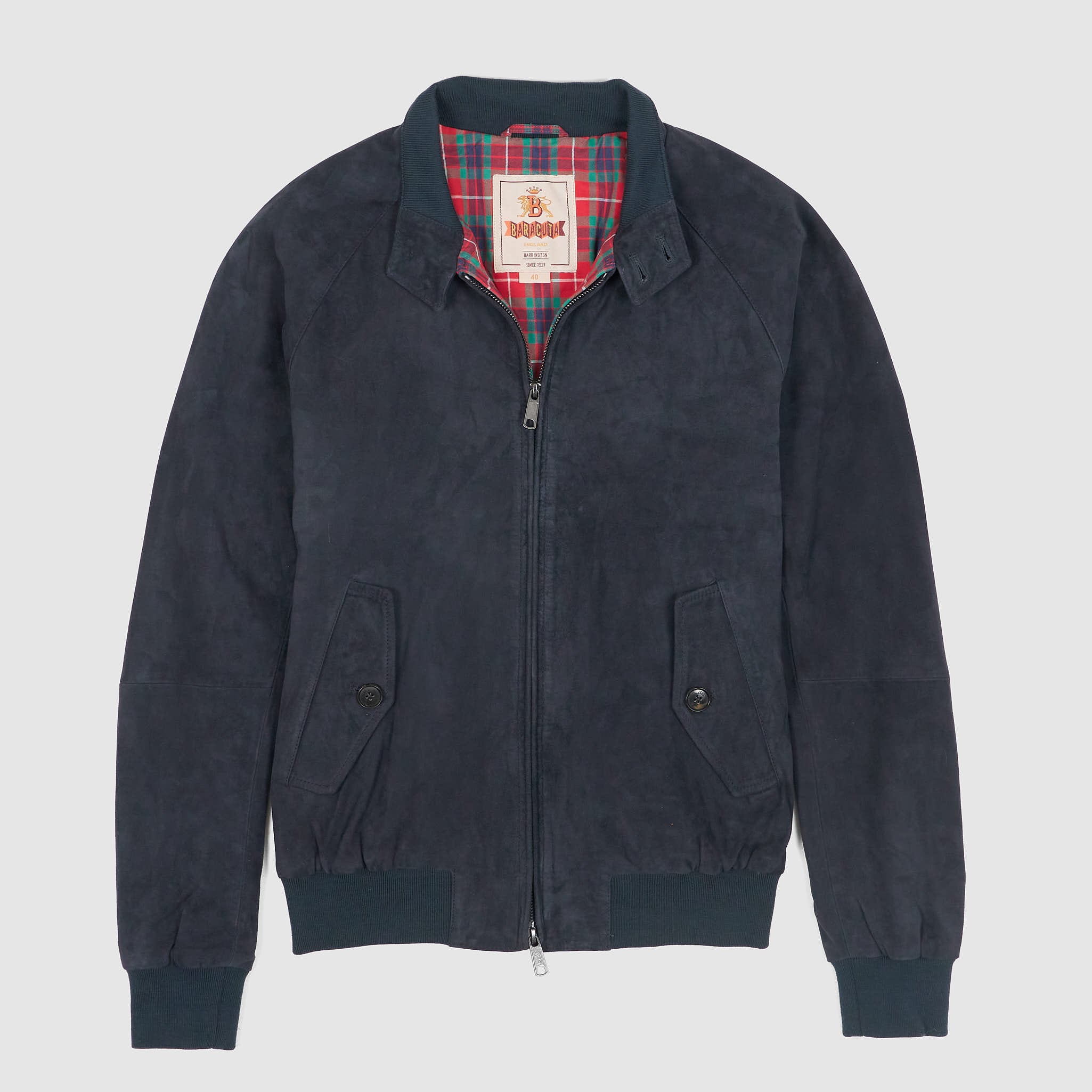 BARACUTA L LEATHER SUEDE G9 / BARACUTA ワコマリア / COVERCHORD – JACKET HARRINGTON LEATHER SUEDE G9 ジャケット・アウター