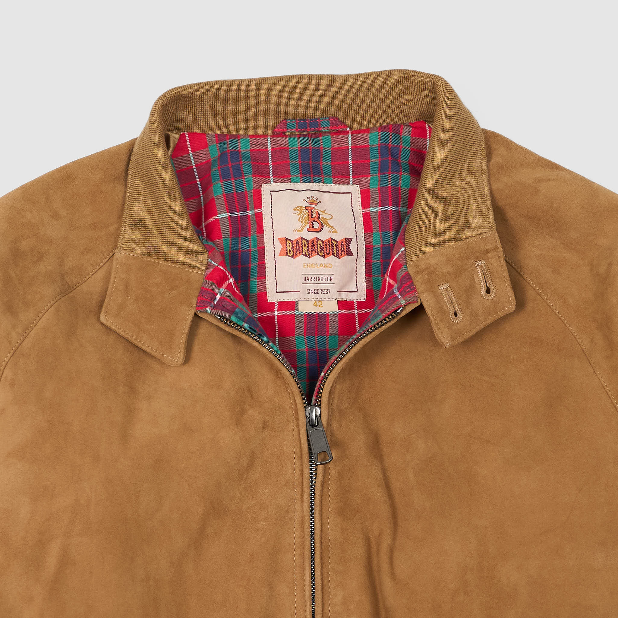 Baracuta G9 Suede Leather Jacket - DeeCee style