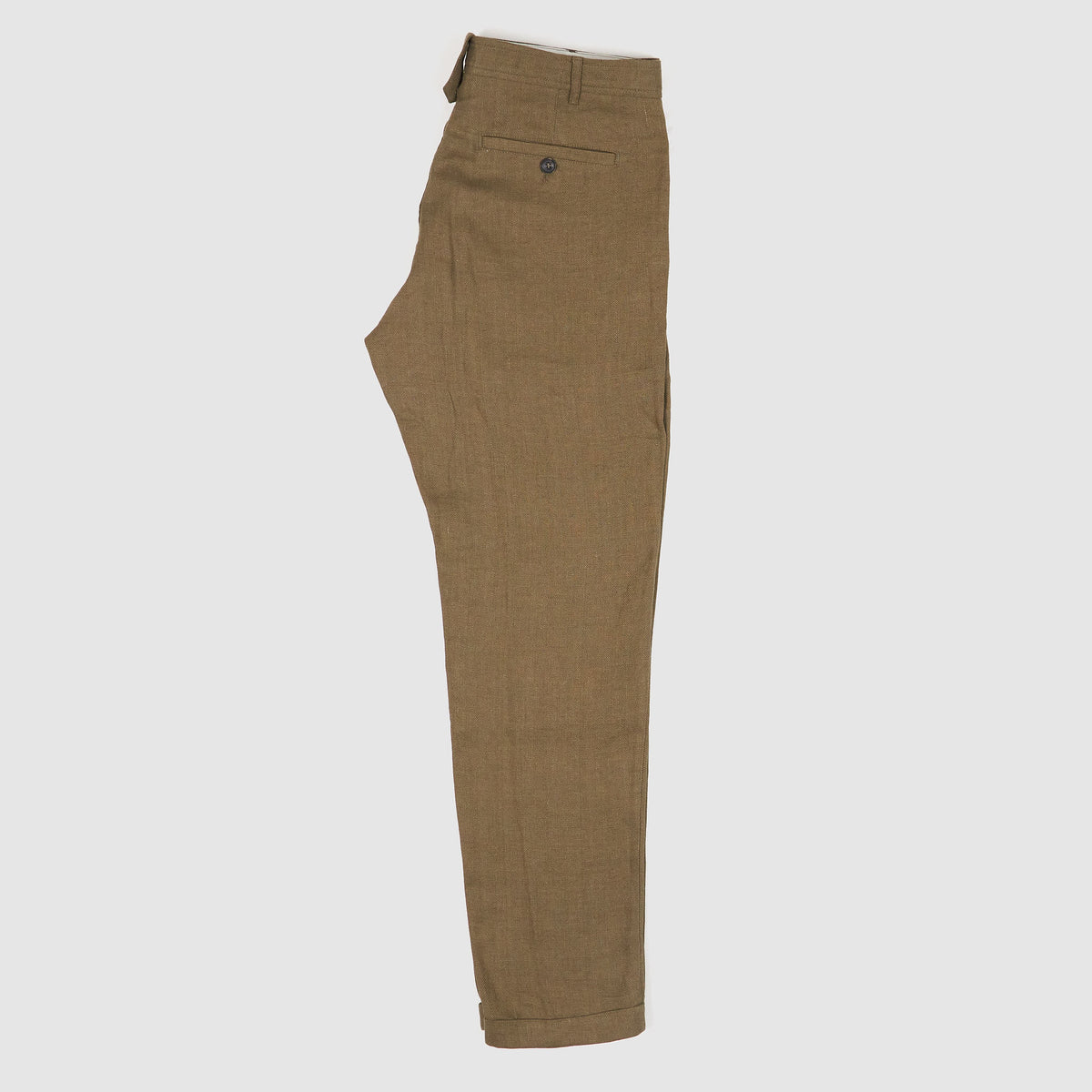 Hansen Regular Fit Linen Chino Pants