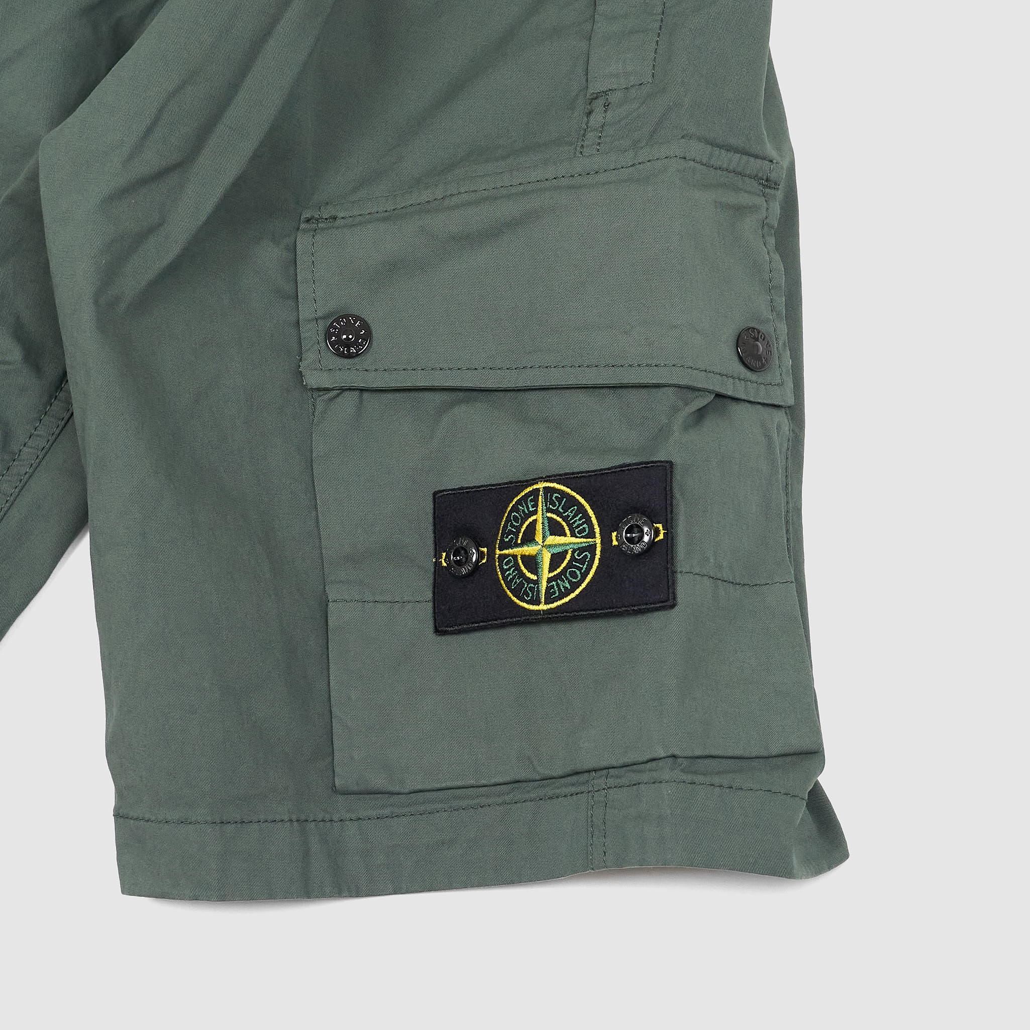 Stone island cargo shorts khaki clearance