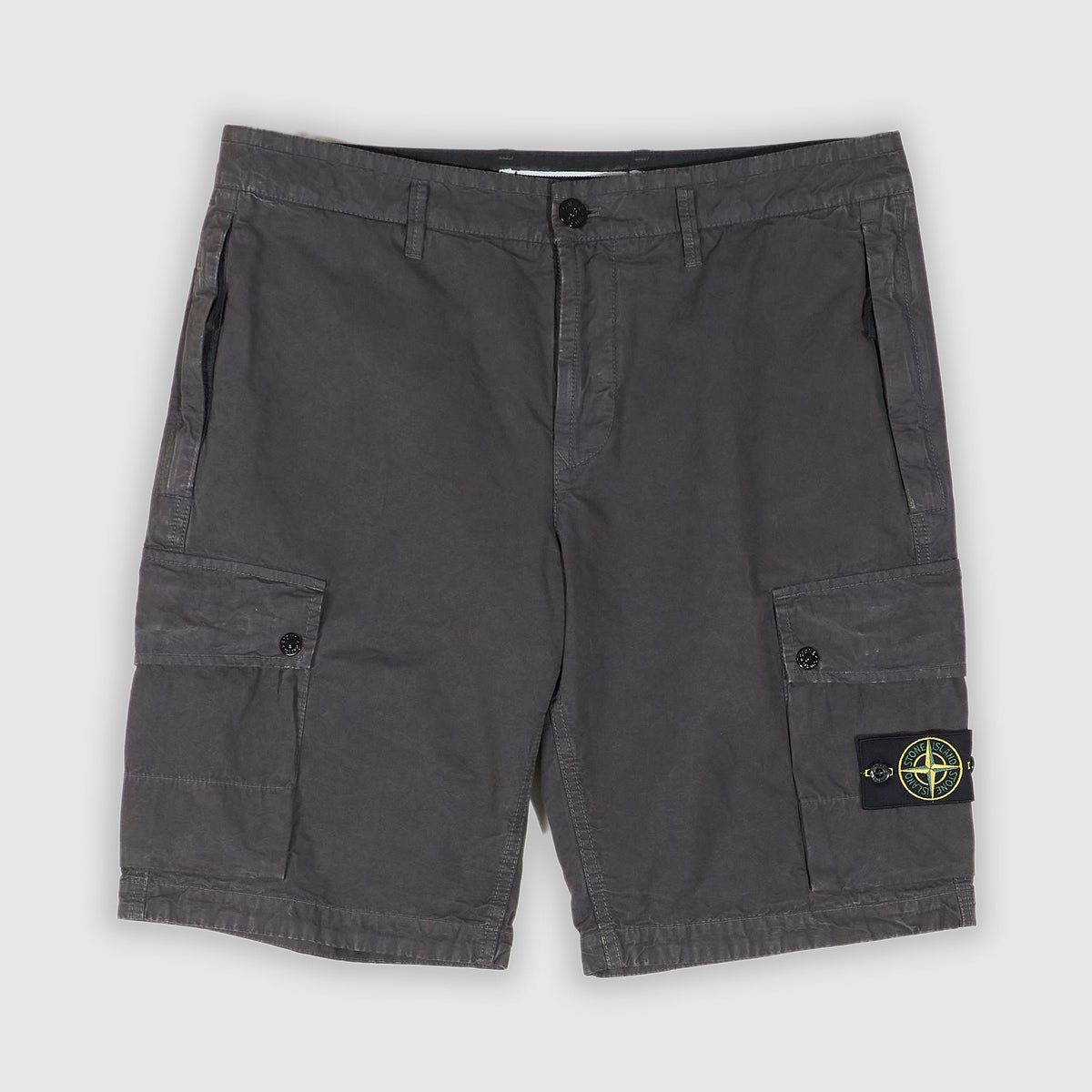 Stone Island Supima Cotton Bermuda Cargo Shorts - DeeCee style