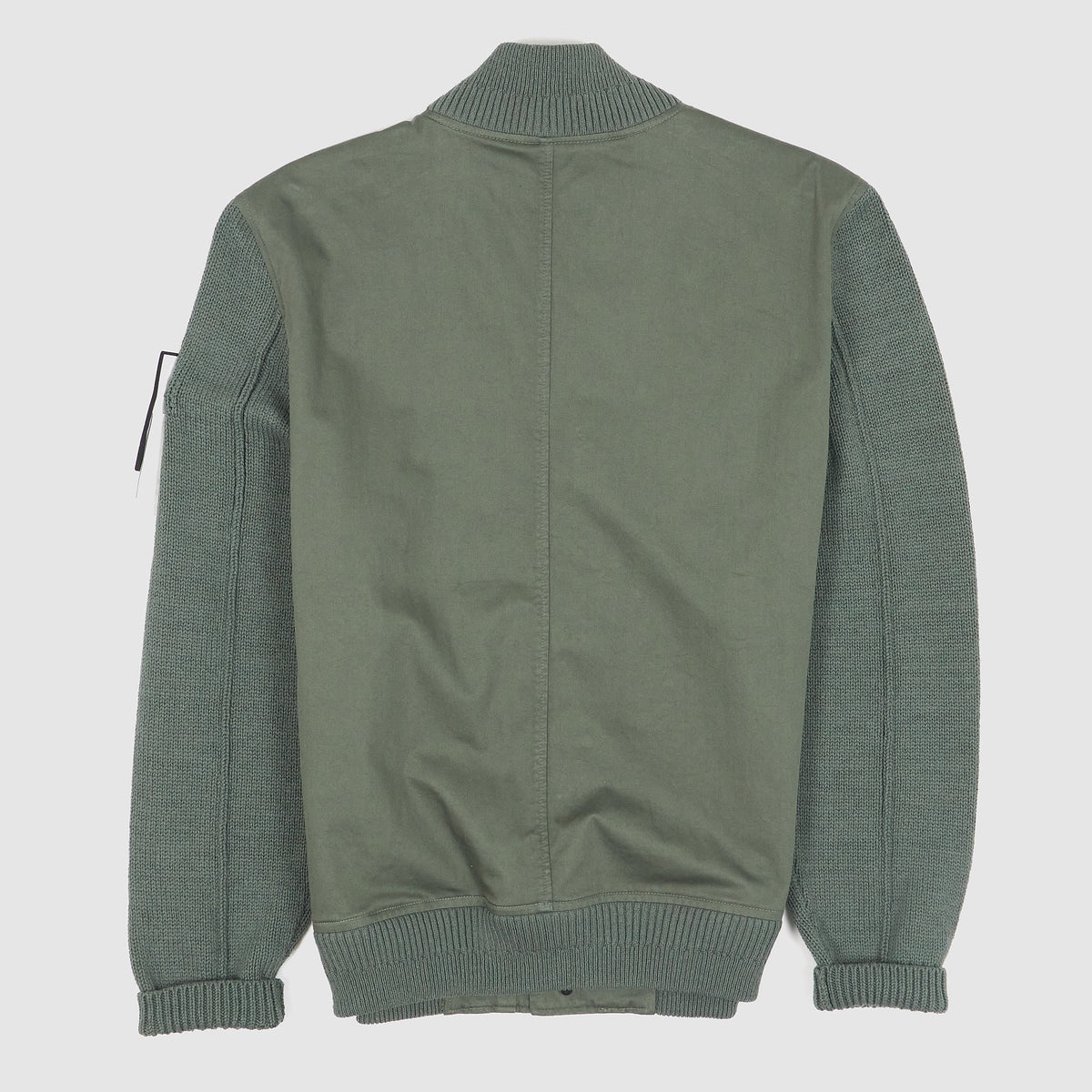 Stone Island Bomber Jacket w/ Knitted Sleeves Light Cover-TC