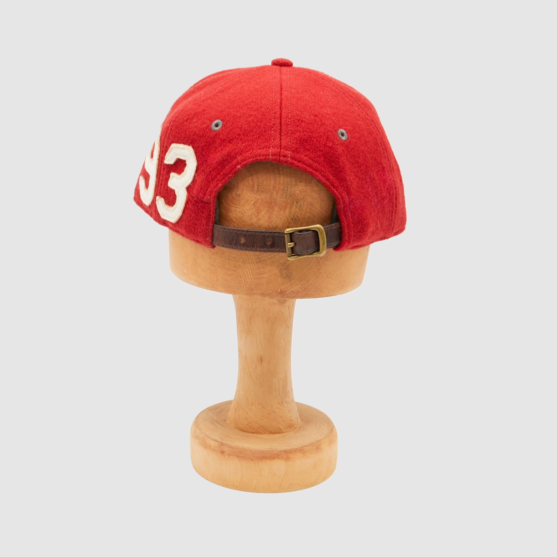 Double RL Checkerflag Wool-Blend Ball Cap - DeeCee style