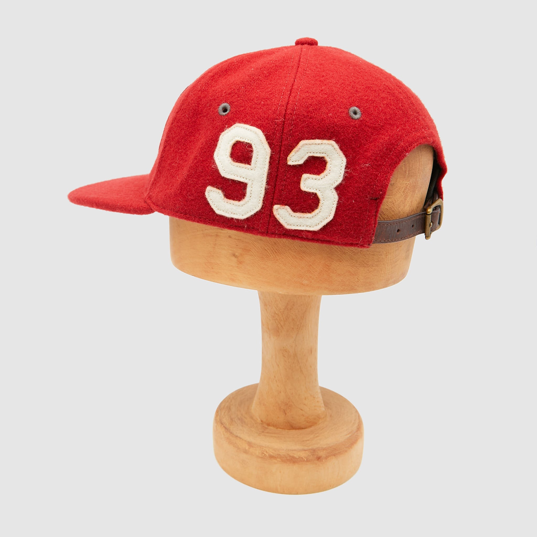 Double RL Checkerflag Wool-Blend Ball Cap - DeeCee style