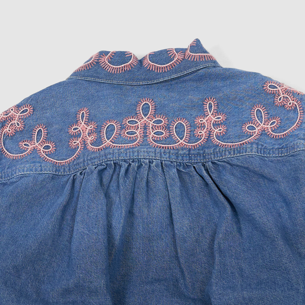 Double RL Ladies Embroidered Denim Jacket