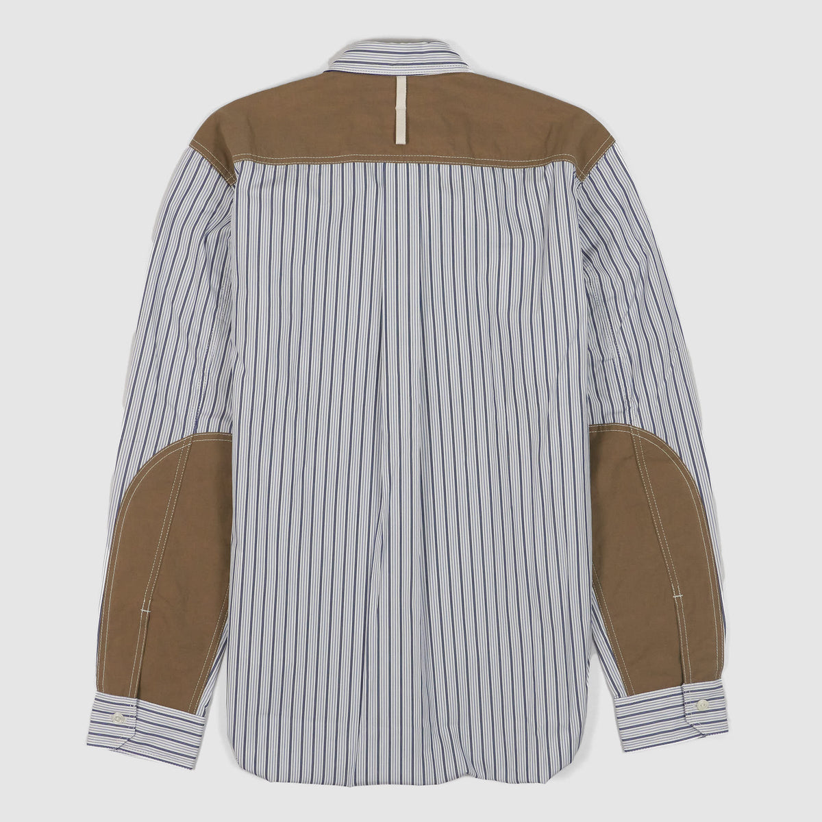 Junya Watanabe Man Striped Full Zip Overshirt Jacket