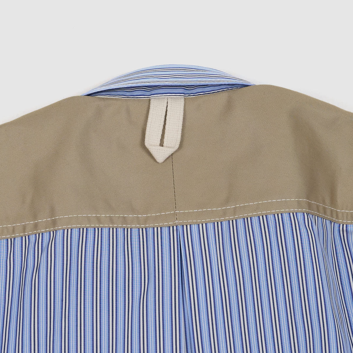 Junya Watanabe Man Patchwork Front Pockets Over Shirt