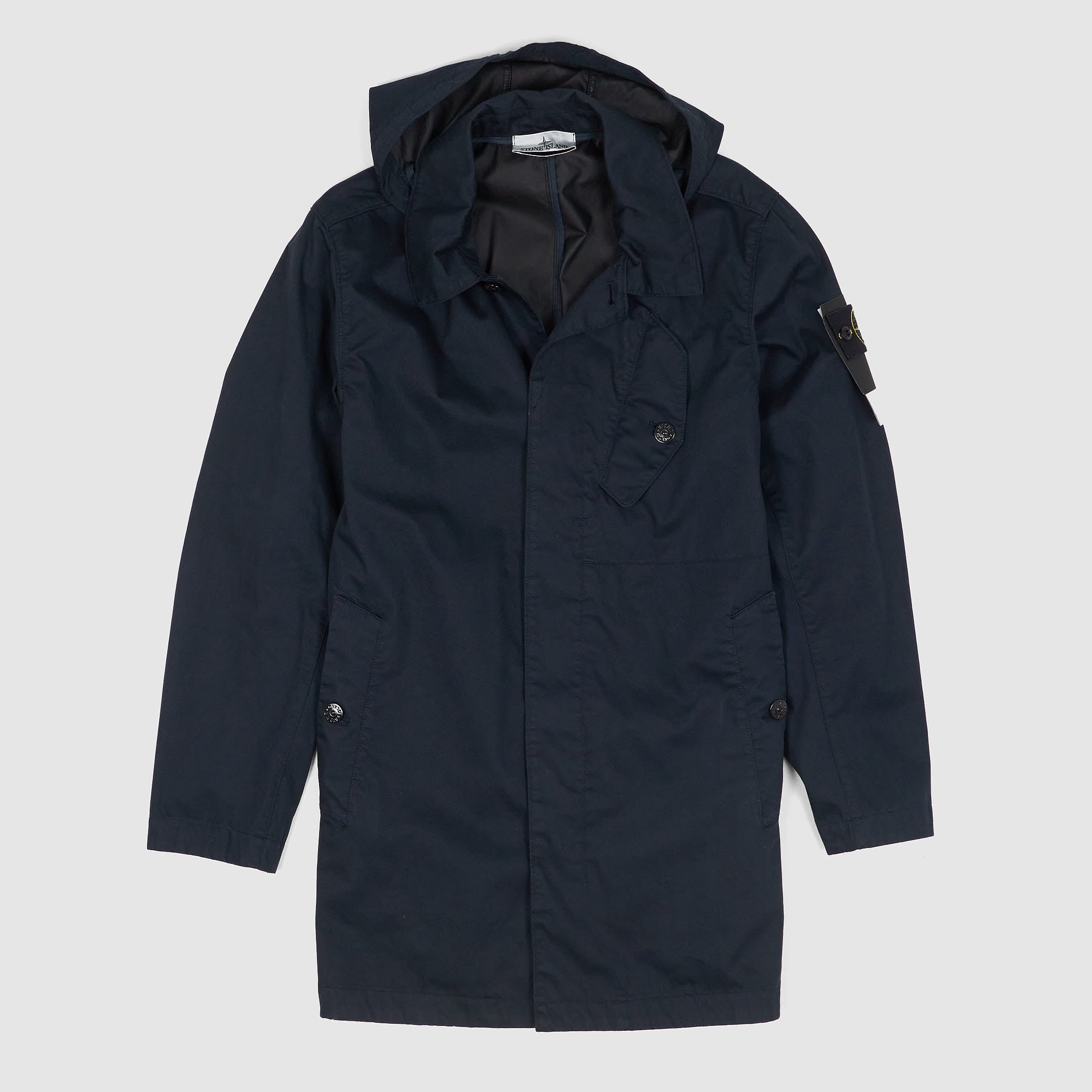 Stone Island Bio Raso with Bio-Alloy Light Cover-TC Short Coat