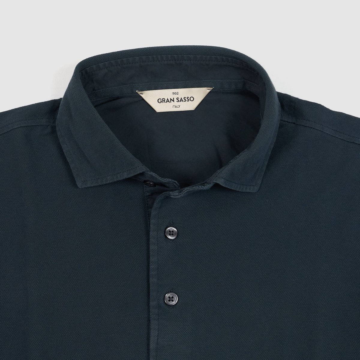 Gran Sasso Short Sleeve Classic Piqué Polo Shirt