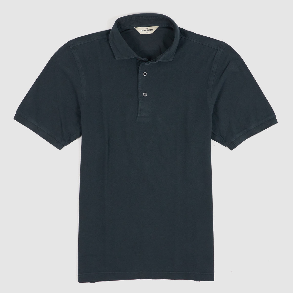 Gran Sasso Short Sleeve Classic Piqué Polo Shirt