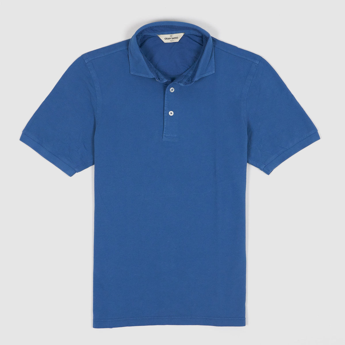Gran Sasso Short Sleeve Classic Piqué Polo Shirt