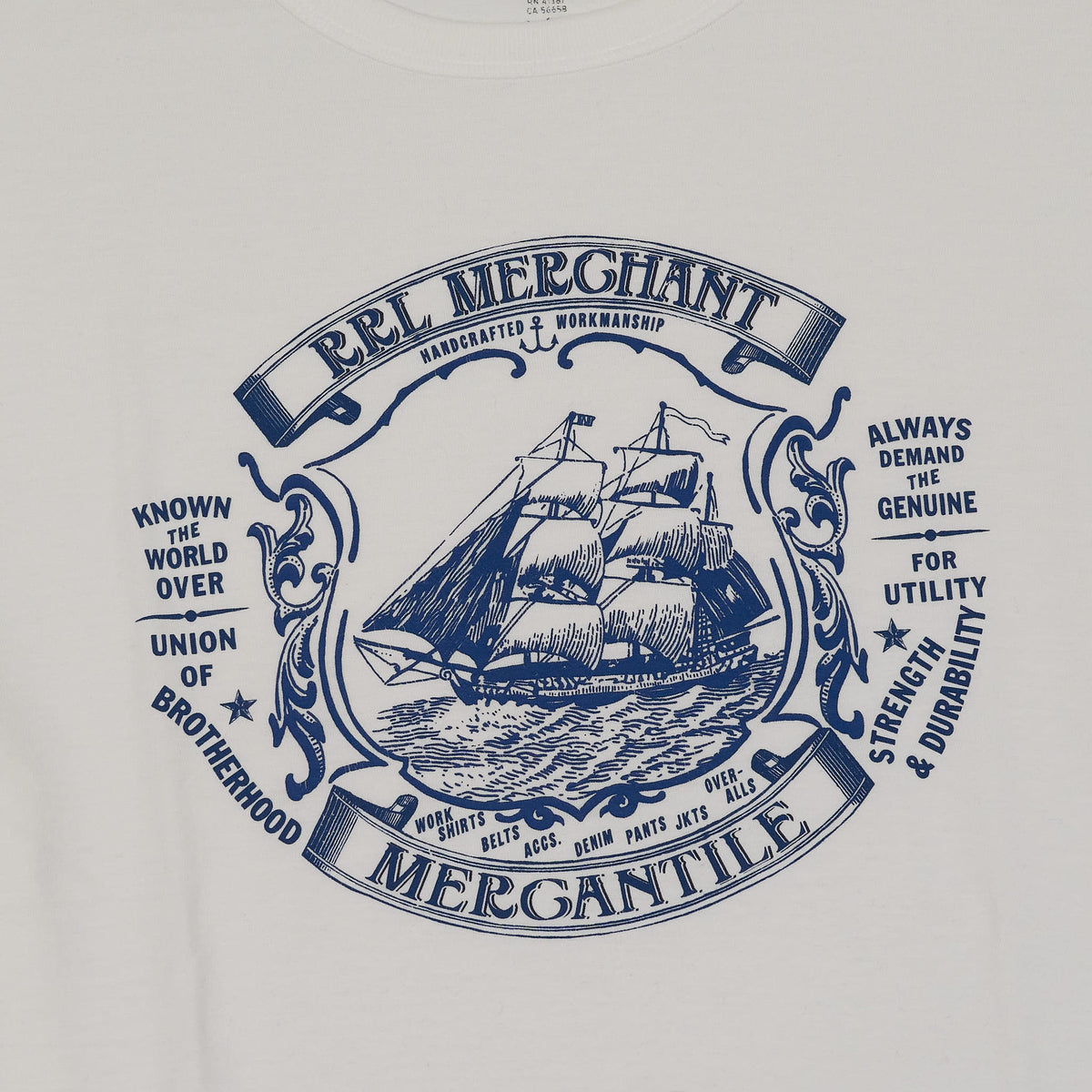 Double RL Merchant Short Sleeve Crew Neck T-Shirt