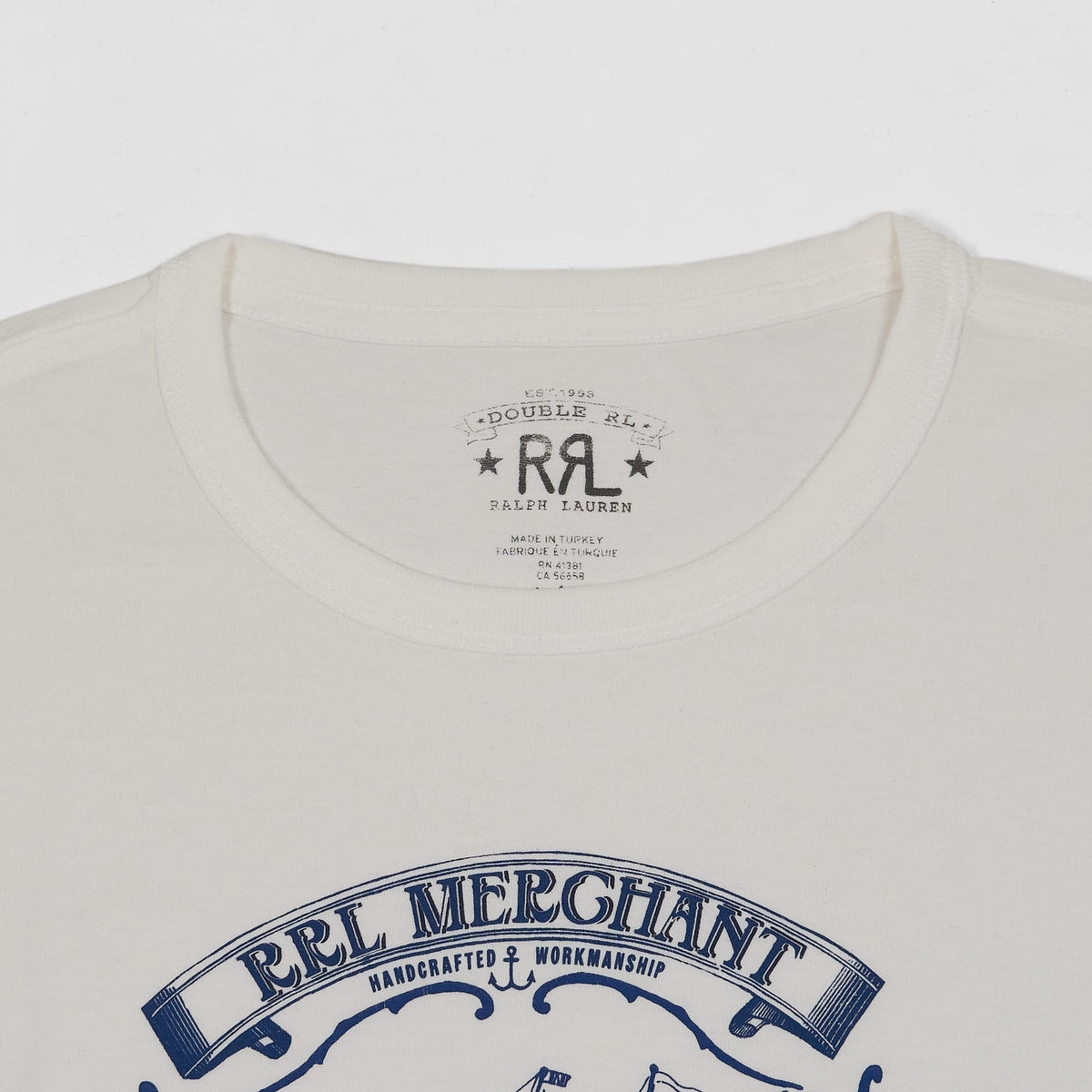 Double RL Merchant Short Sleeve Crew Neck T-Shirt