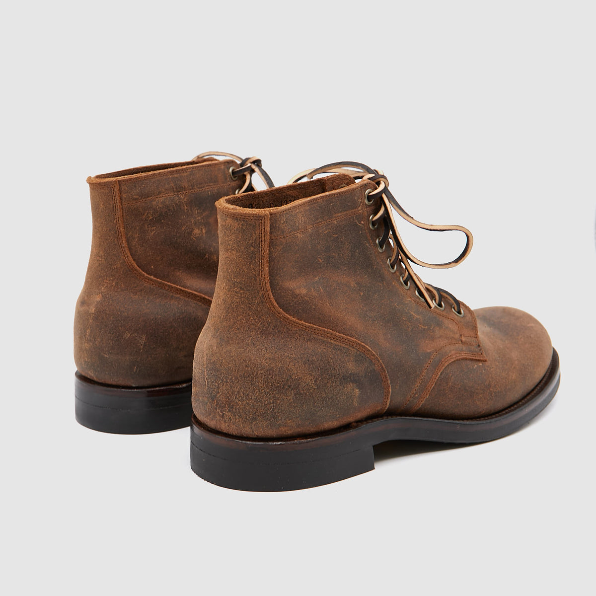 Viberg Service Boot Distressed Rawhide Leather