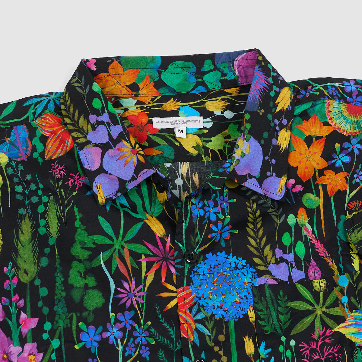 Engineered Garment Hawaiian Short Sleeve Floral Shirt