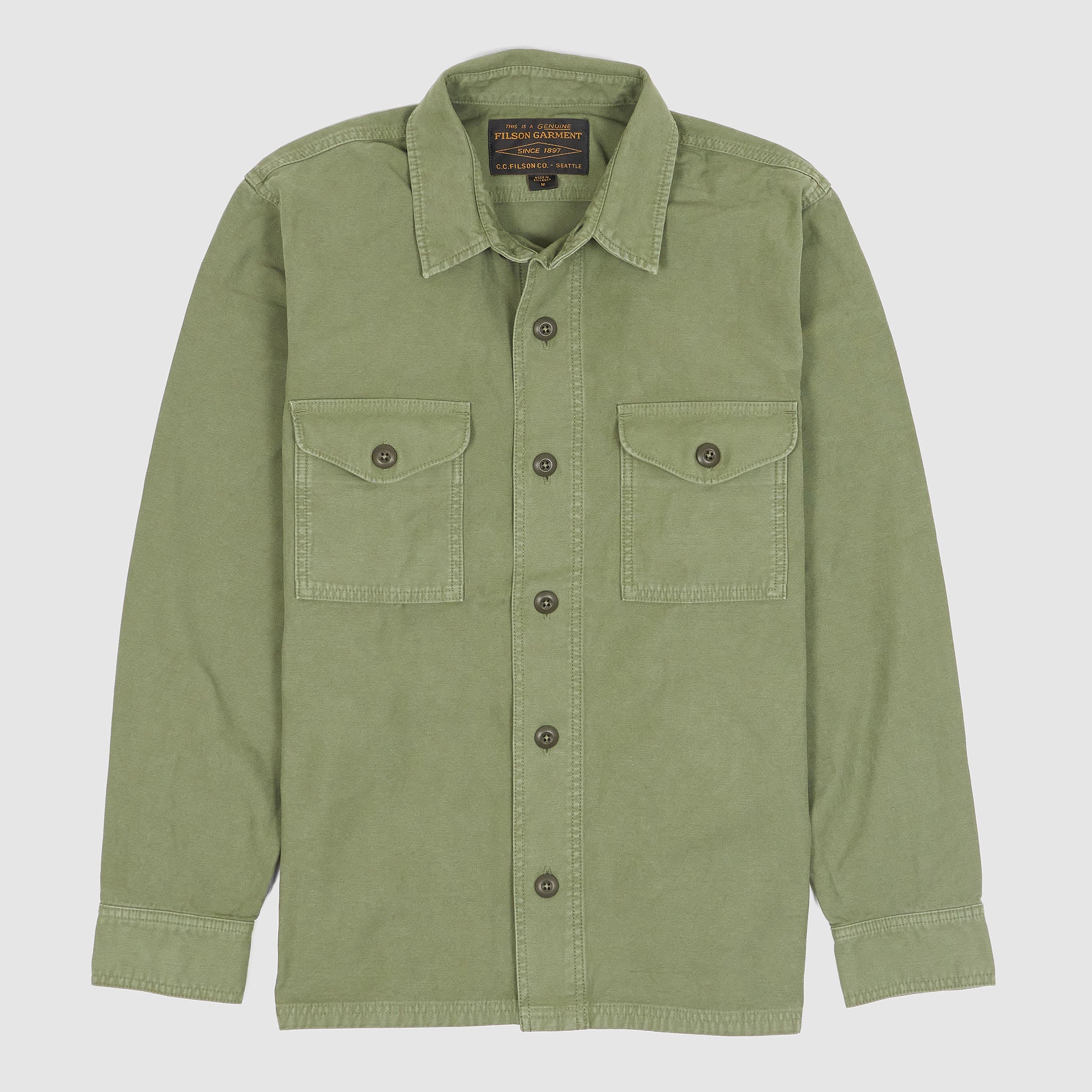Filson Reverse Sateen Overshirt Jacket - DeeCee style