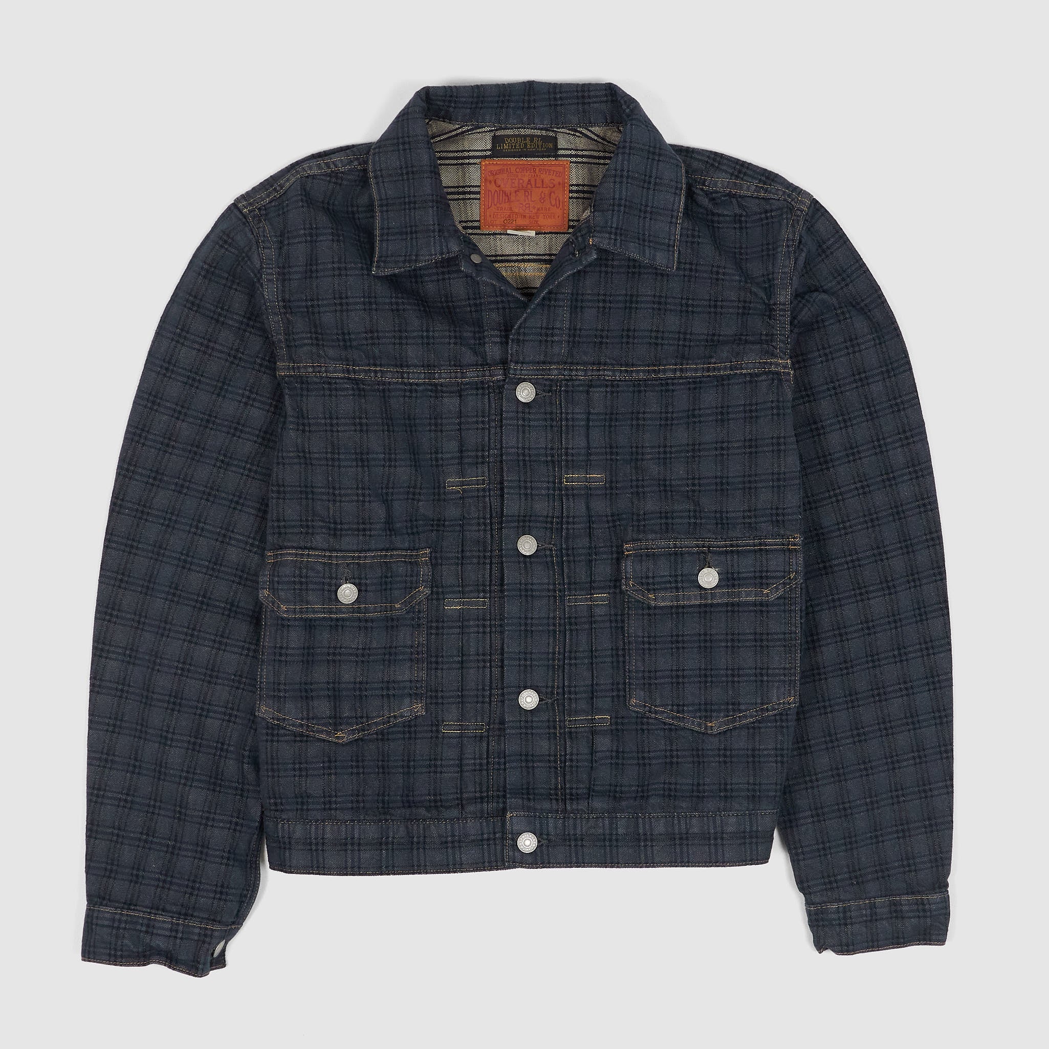 Double RL Type 2 Denim Jacquard Jacket Limited Edition