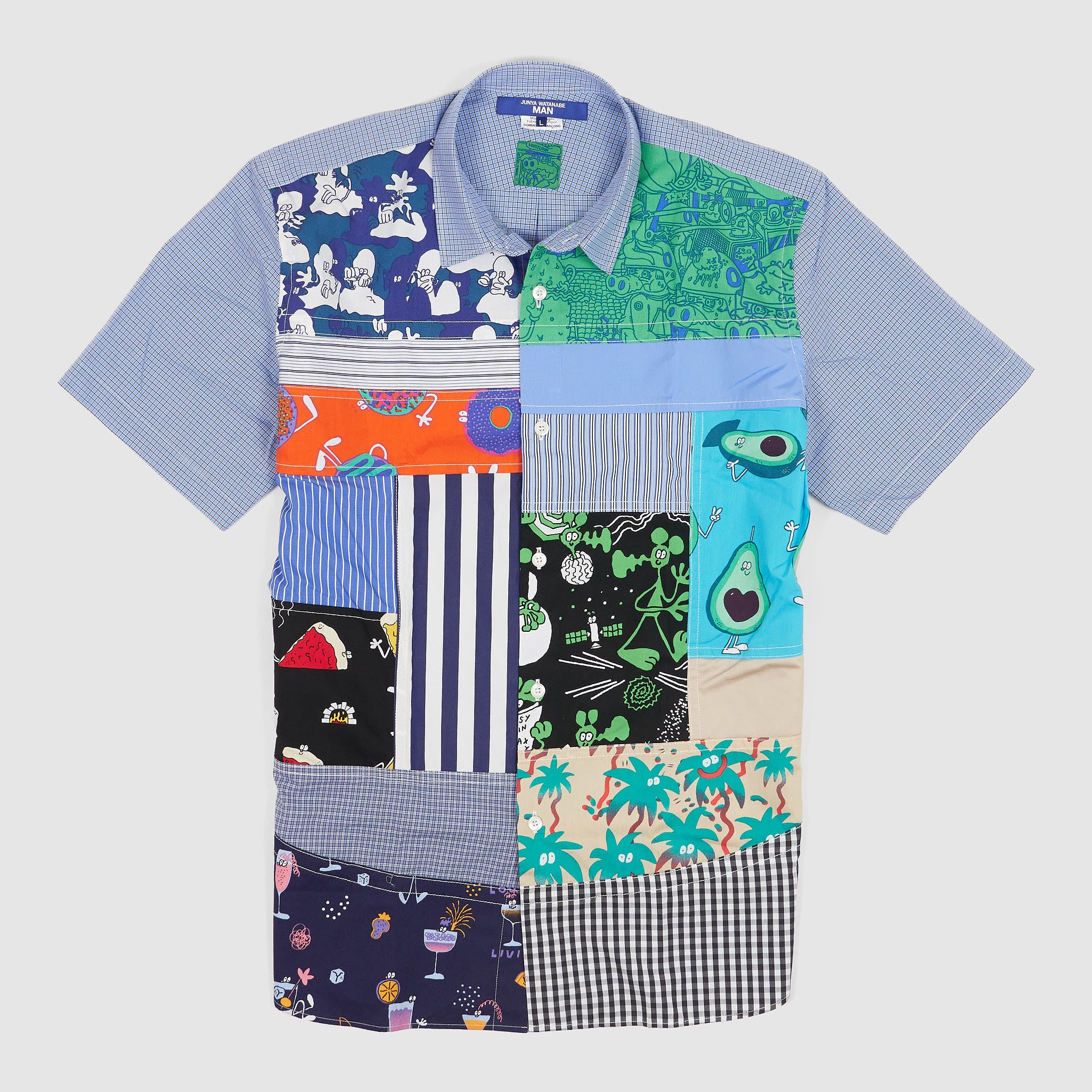 【mikitam】Embroidery Patchwork Shirts TODAYFUL】Embroidery Patchwork Shirts | selects