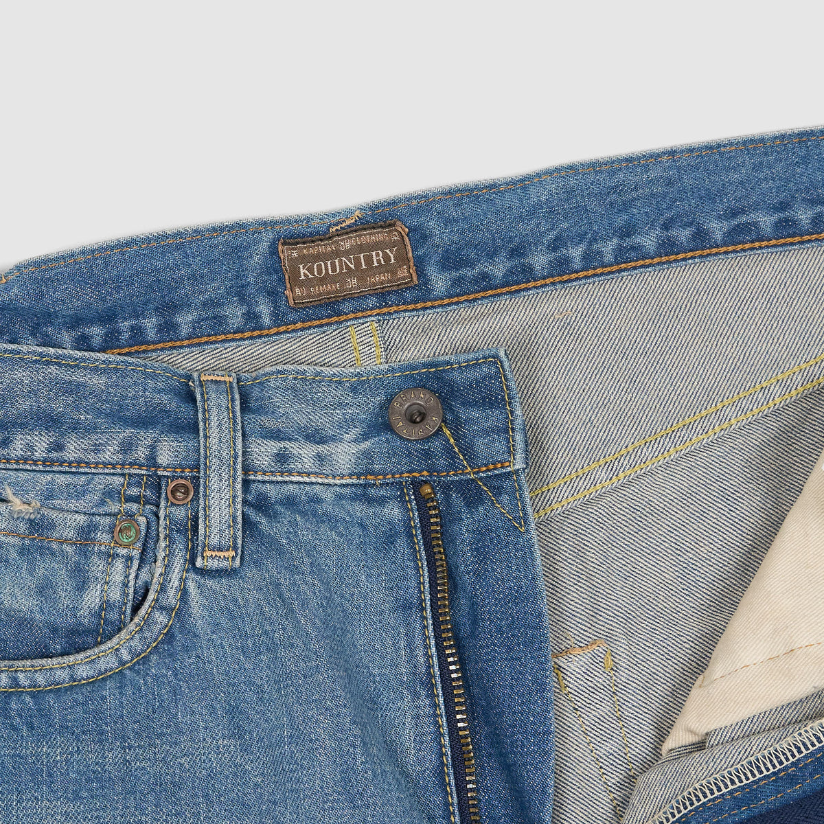 Kapital Bones Jeans Shorts