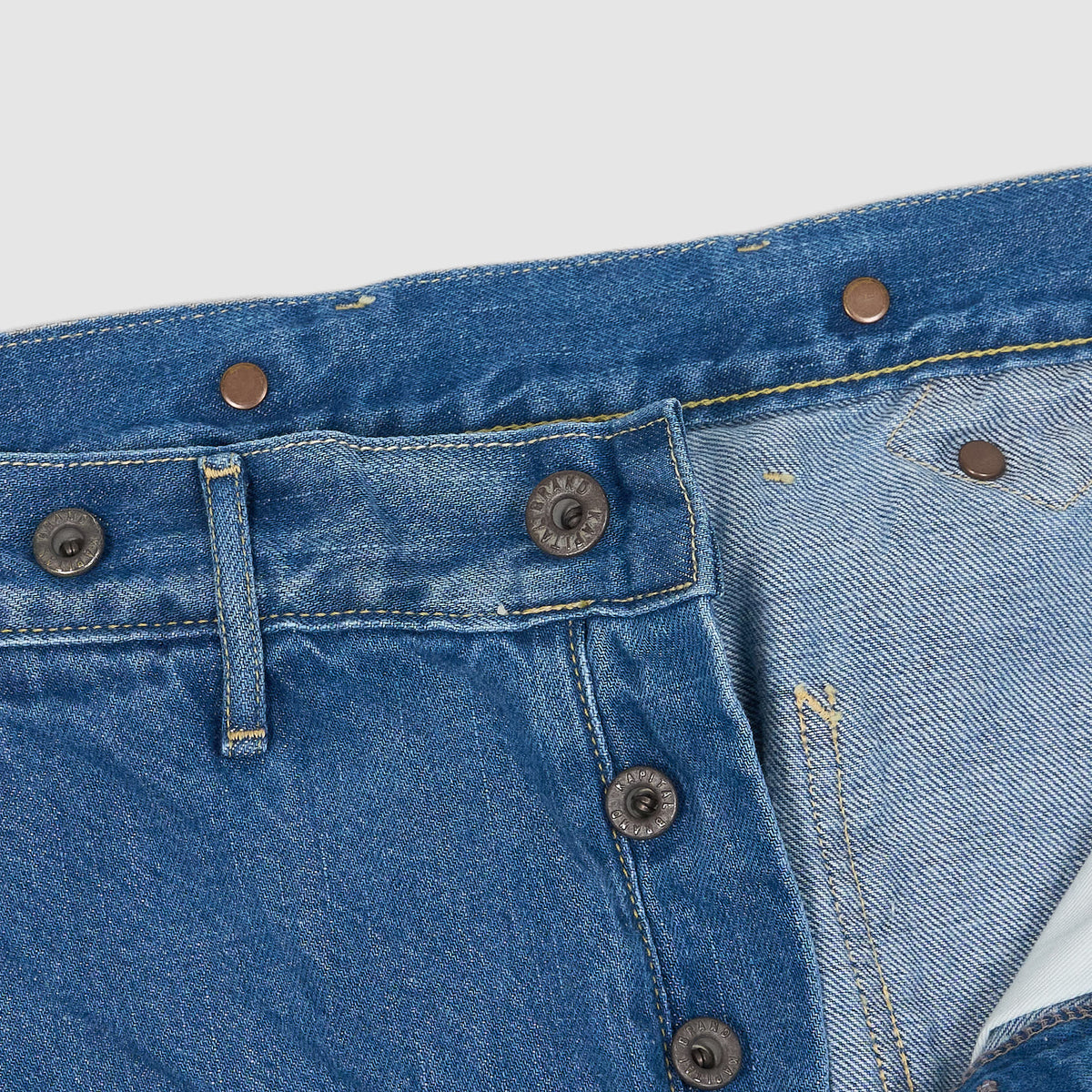 Kapital Relaxed Fitted Carpenter Work Jeans