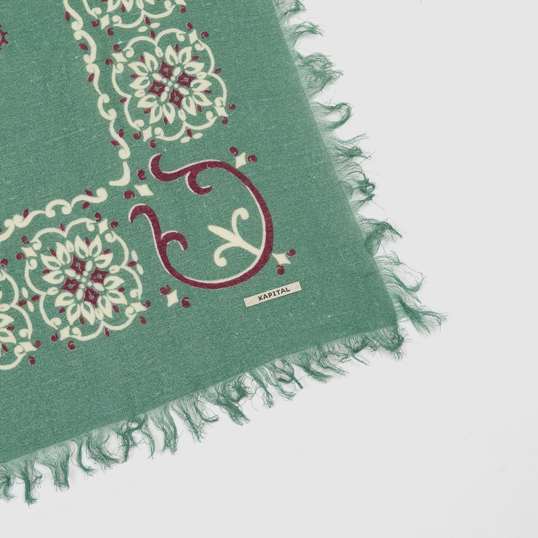 Kapital Fringed Lightweight Scarf - DeeCee style