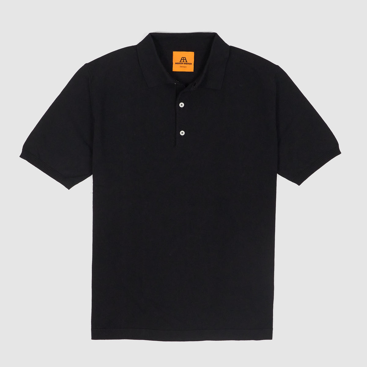 Andersen Andersen Short Sleeve Organic Cotton Polo Shirt