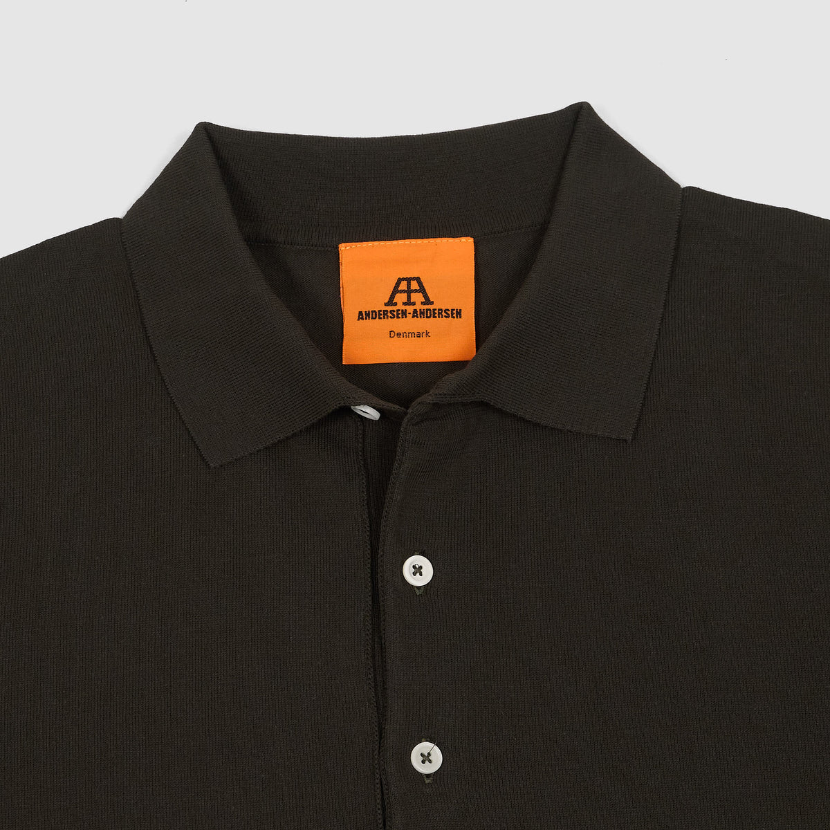 Andersen Andersen Short Sleeve Organic Cotton Polo Shirt