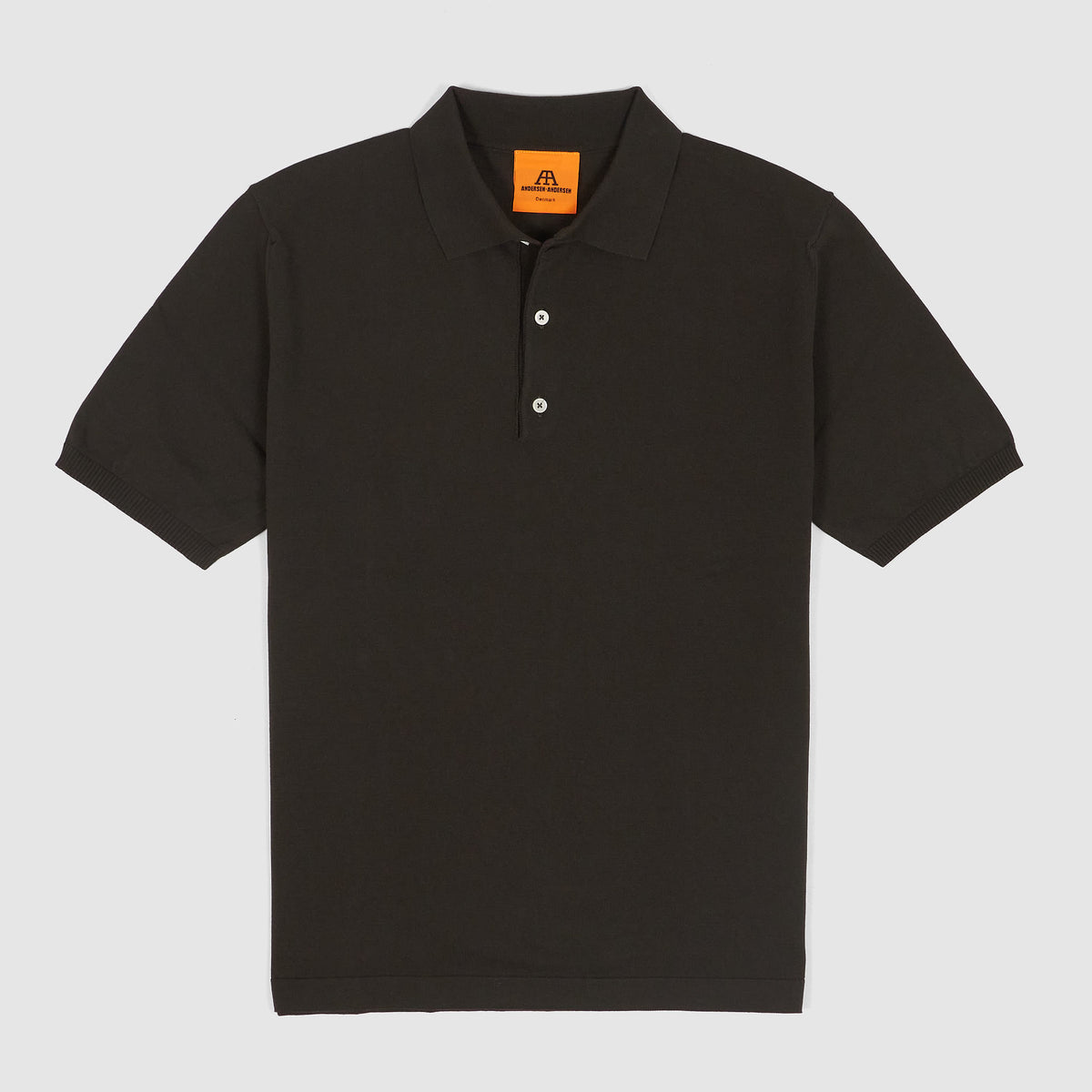 Andersen Andersen Short Sleeve Organic Cotton Polo Shirt