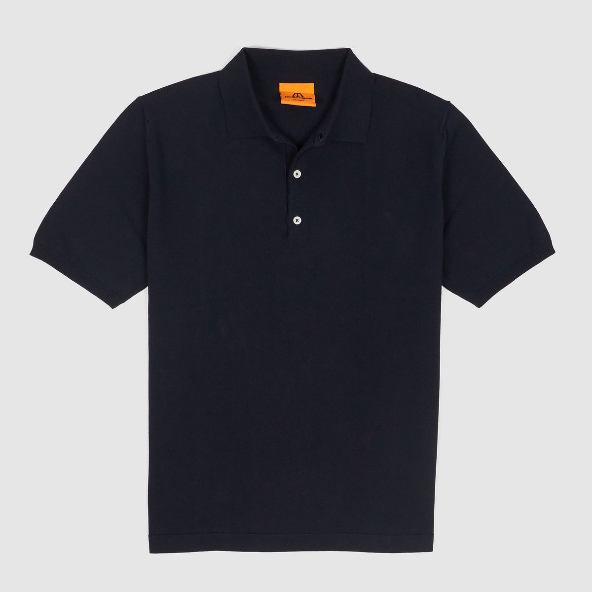 Andersen Andersen Short Sleeve Organic Cotton Polo Shirt