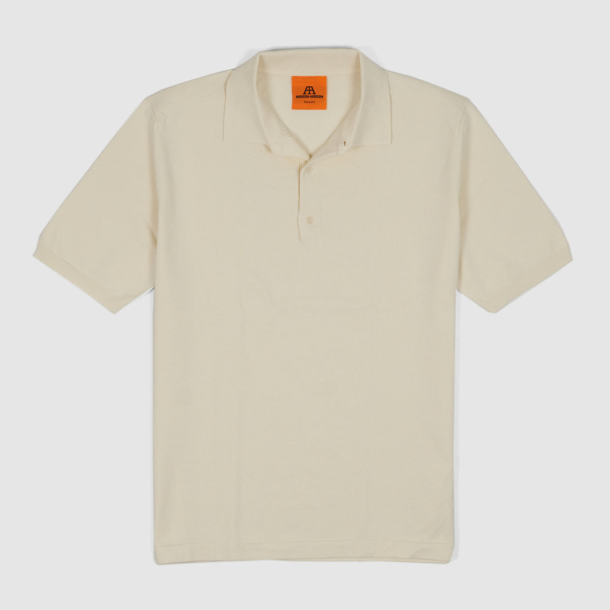 Andersen Andersen Short Sleeve Organic Cotton Polo Shirt