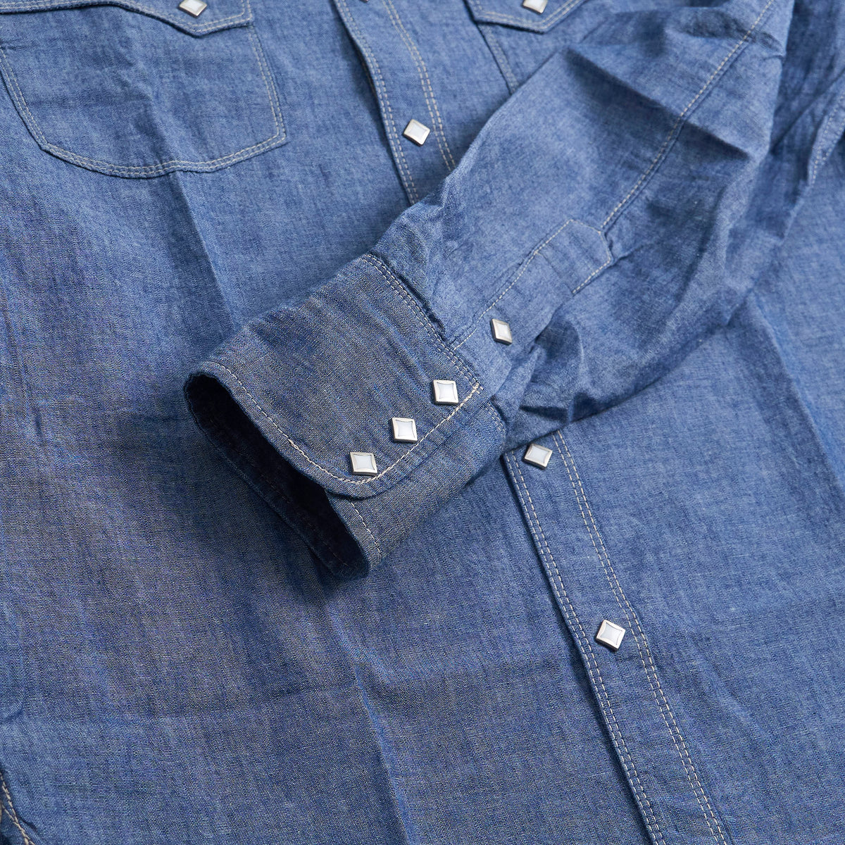 Freenote Cloth Calico Western Chambray Shirt
