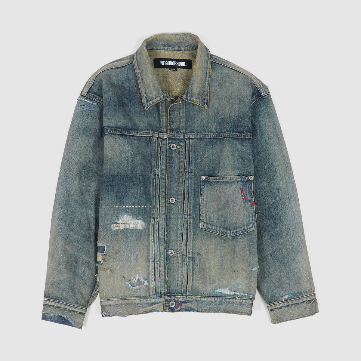 Neighborhood Denim Savage Typed 1 Denim Jacket