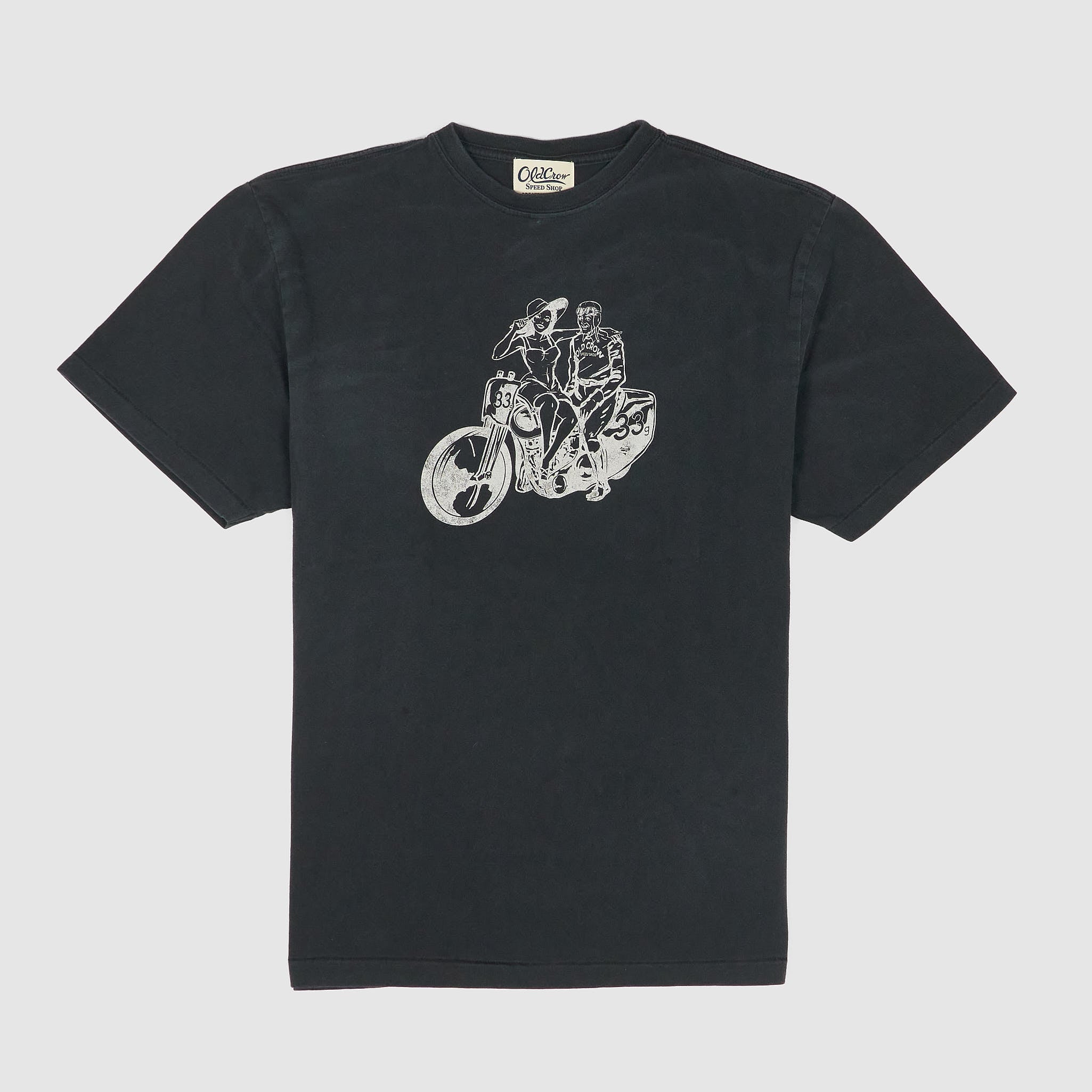 Old Crow Speed Shop by Glad Hand & Co. Blackbird Short Sleeve Crew