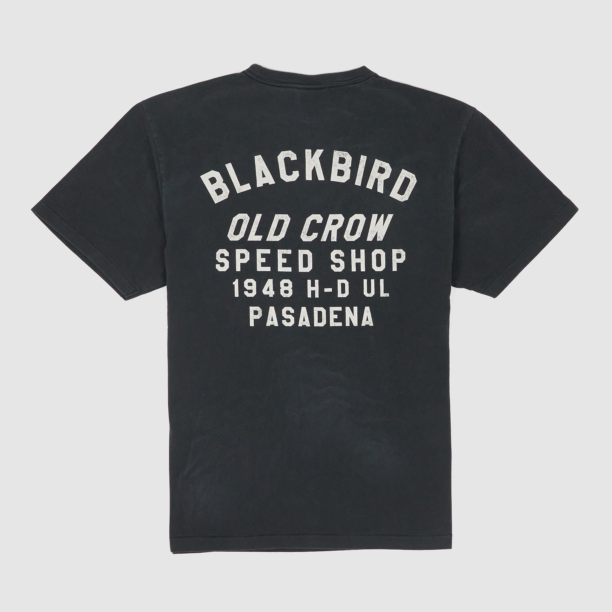 Old Crow Speed Shop by Glad Hand & Co. Blackbird Short Sleeve Crew