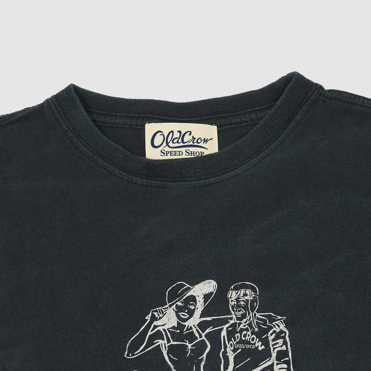 Old Crow Speed Shop by Glad Hand &amp; Co. Blackbird Short Sleeve Crew Neck T-Shirt