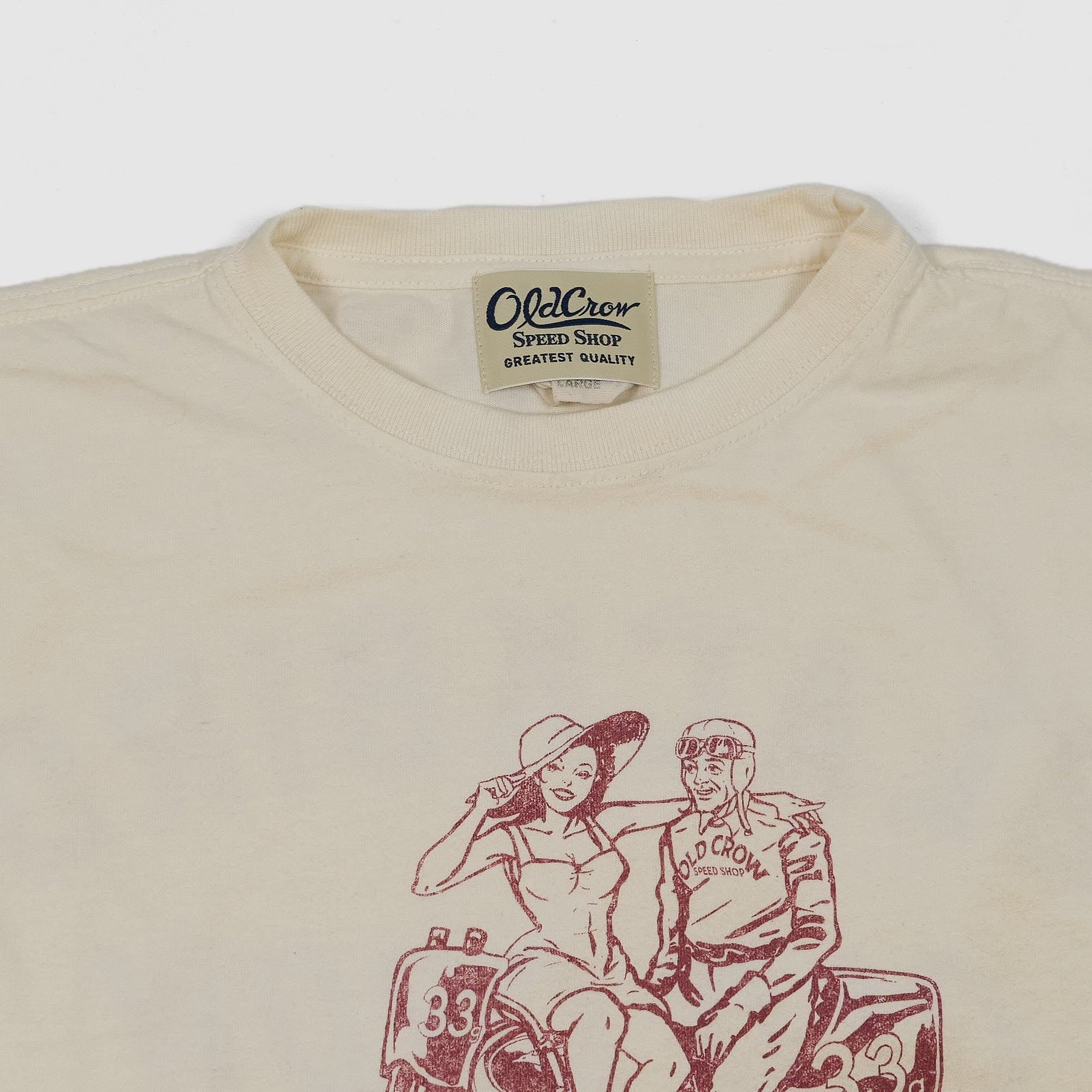 Old Crow Speed Shop by Glad Hand & Co. Blackbird Short Sleeve Crew