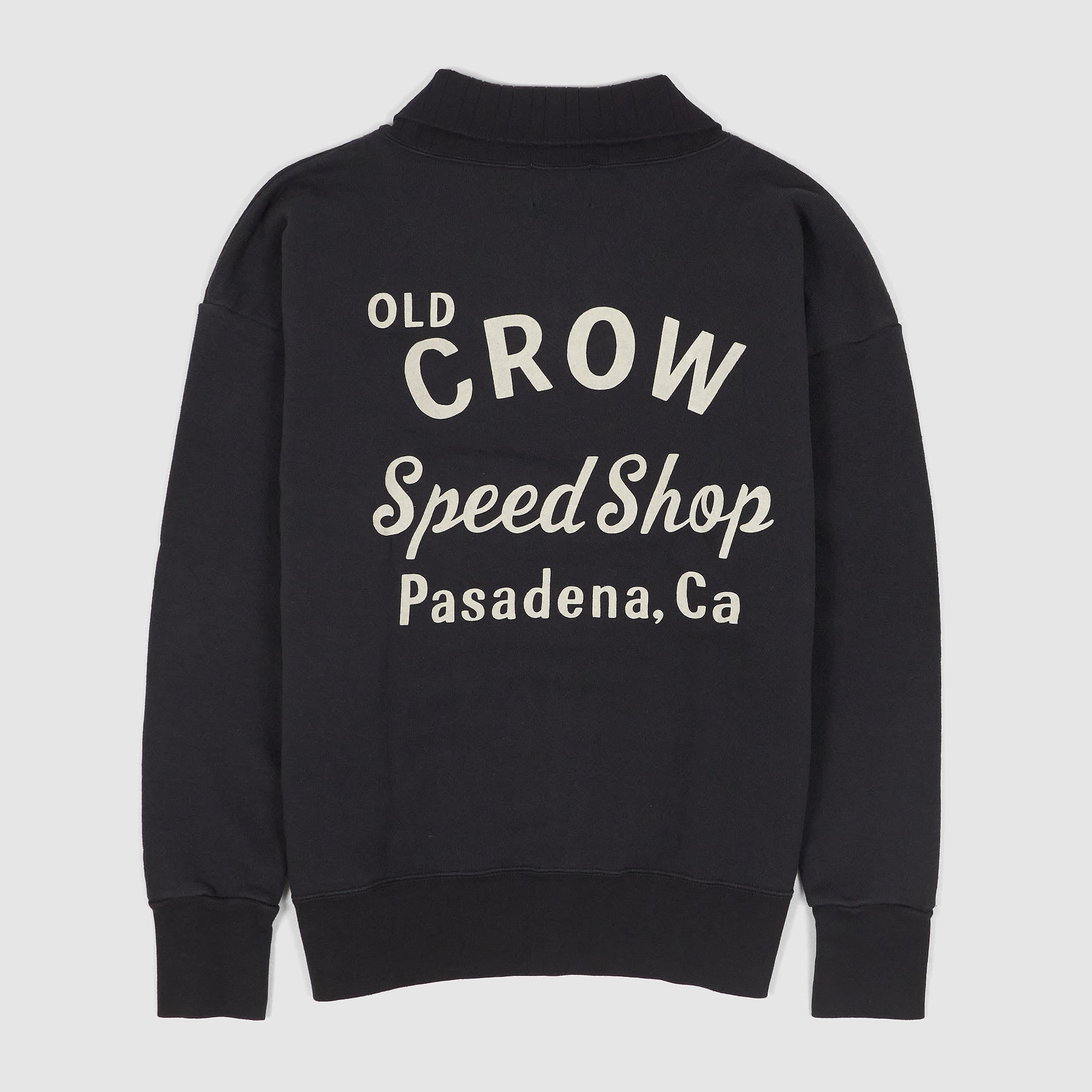Old Crow Speed Shop by Glad Hand & Co. Shawl Collar Sweater