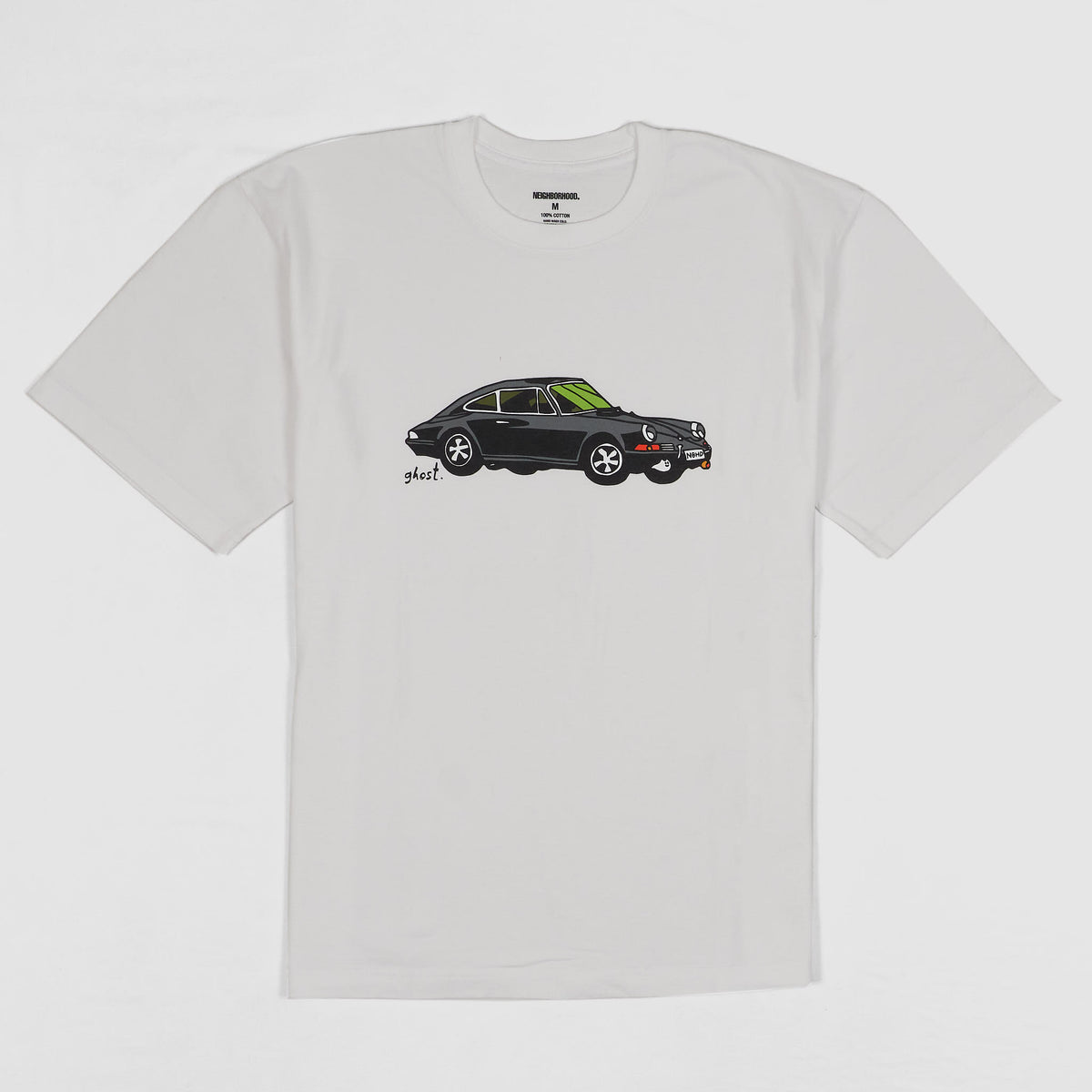 Neighborhood Printed Crew Neck Porsche T-Shirt