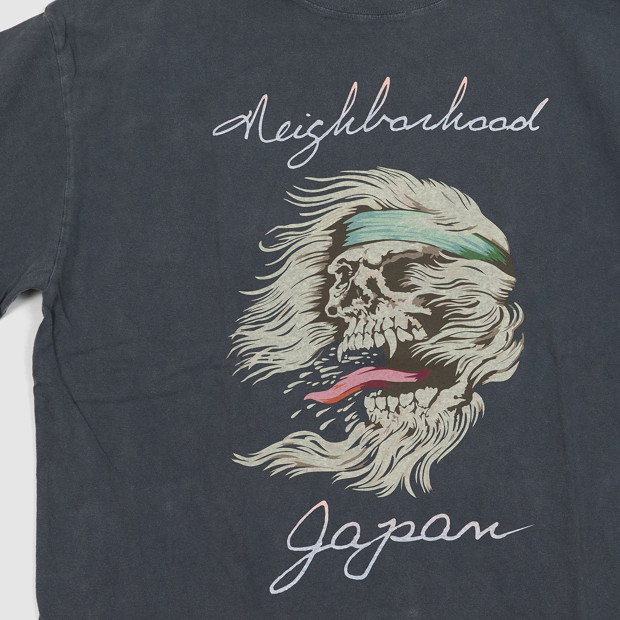 Neighborhood Savage Skull Crew Neck T-Shirt - DeeCee style