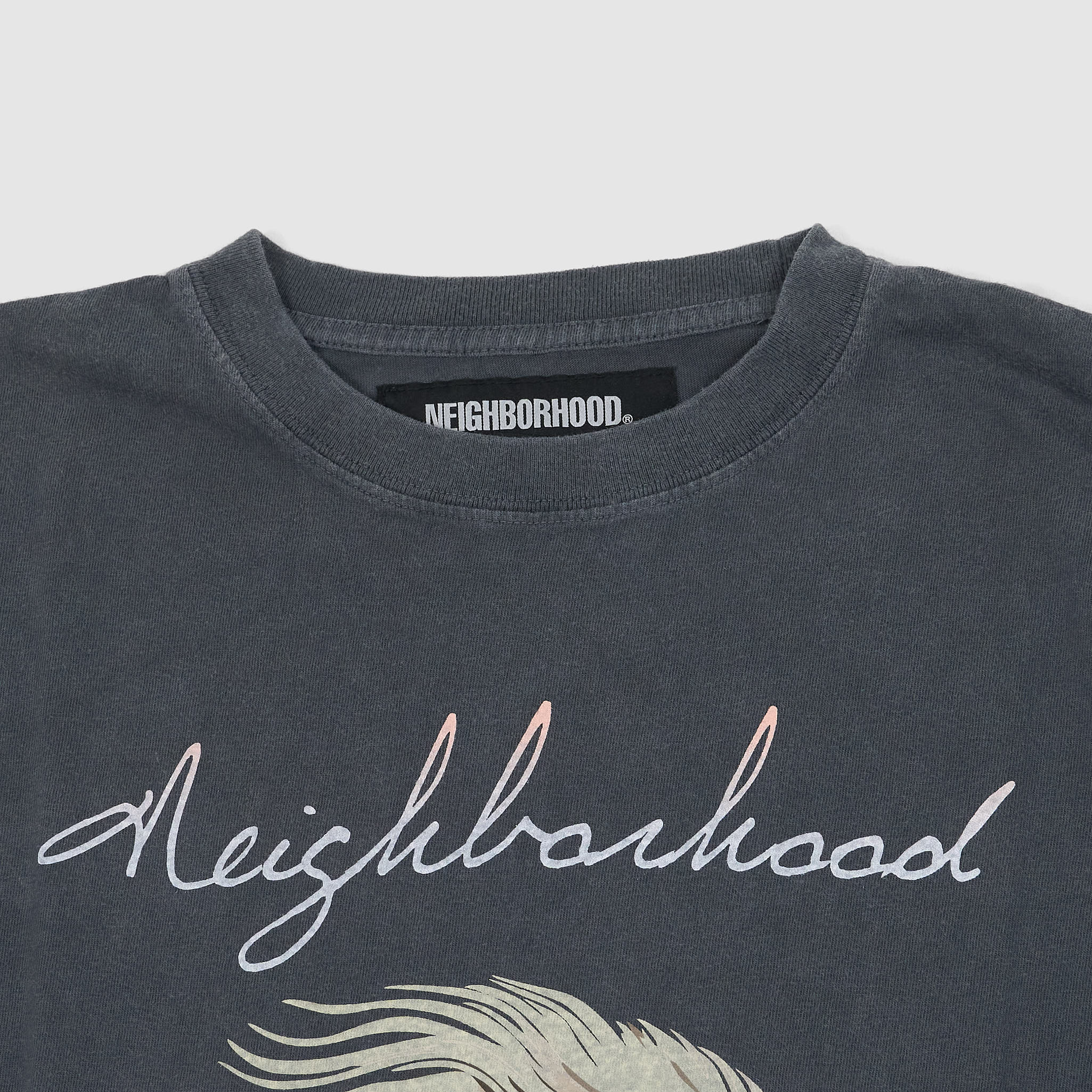 Neighborhood Savage Skull Crew Neck T-Shirt - DeeCee style