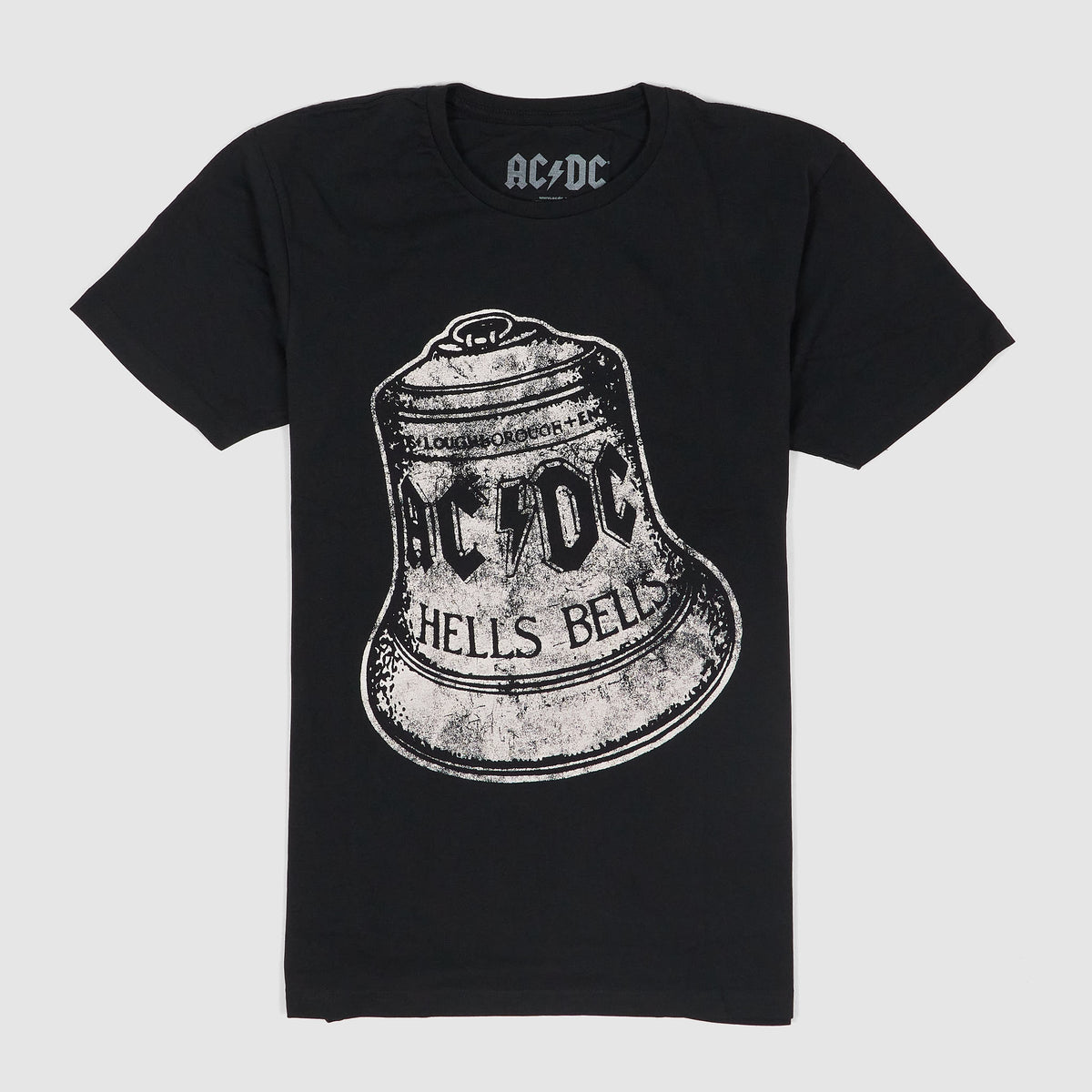 AC/DC Tee Hells Bells Crew Neck Rock T-Shirt