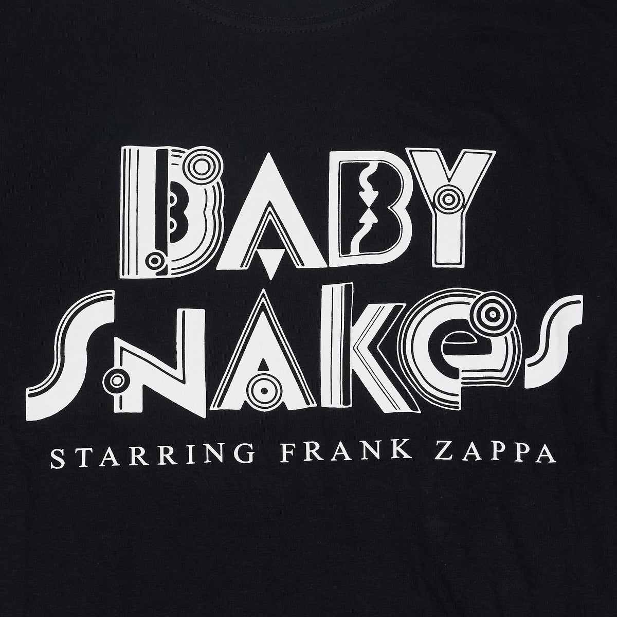 Baby Snakes Tee Frank Zappa Crew Neck Rock T-Shirt