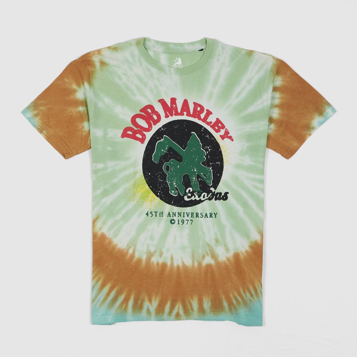 Bob Marley Tee 45th 1977 Crew Neck Batik Rock T-Shirt