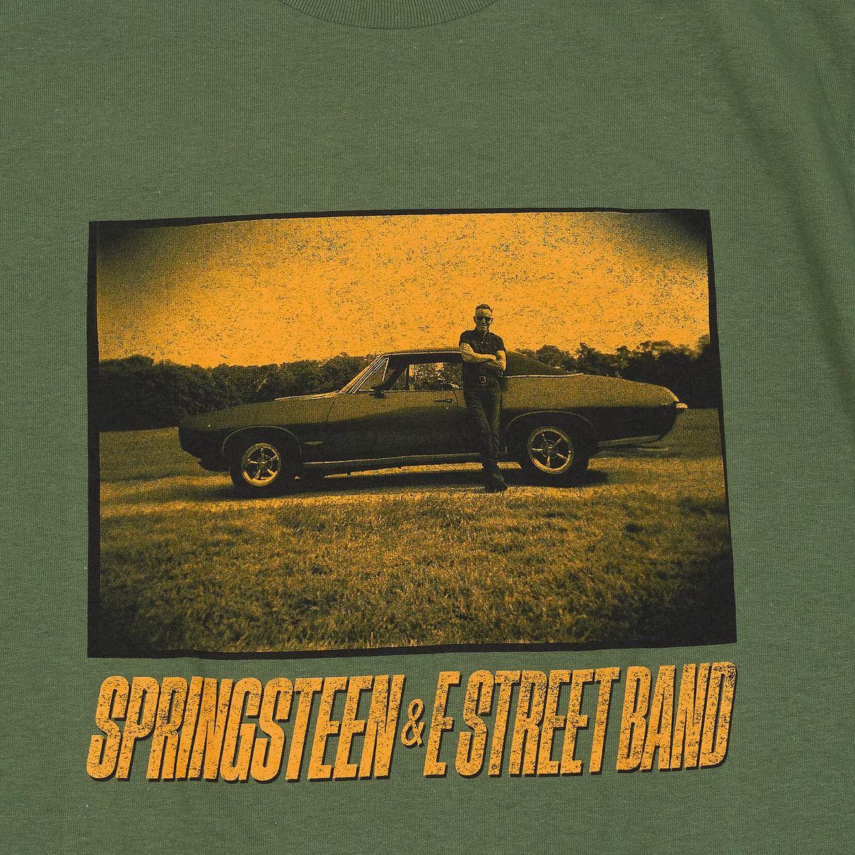 Bruce Springsteen Tour 23 Crew Neck Rock T-Shirt