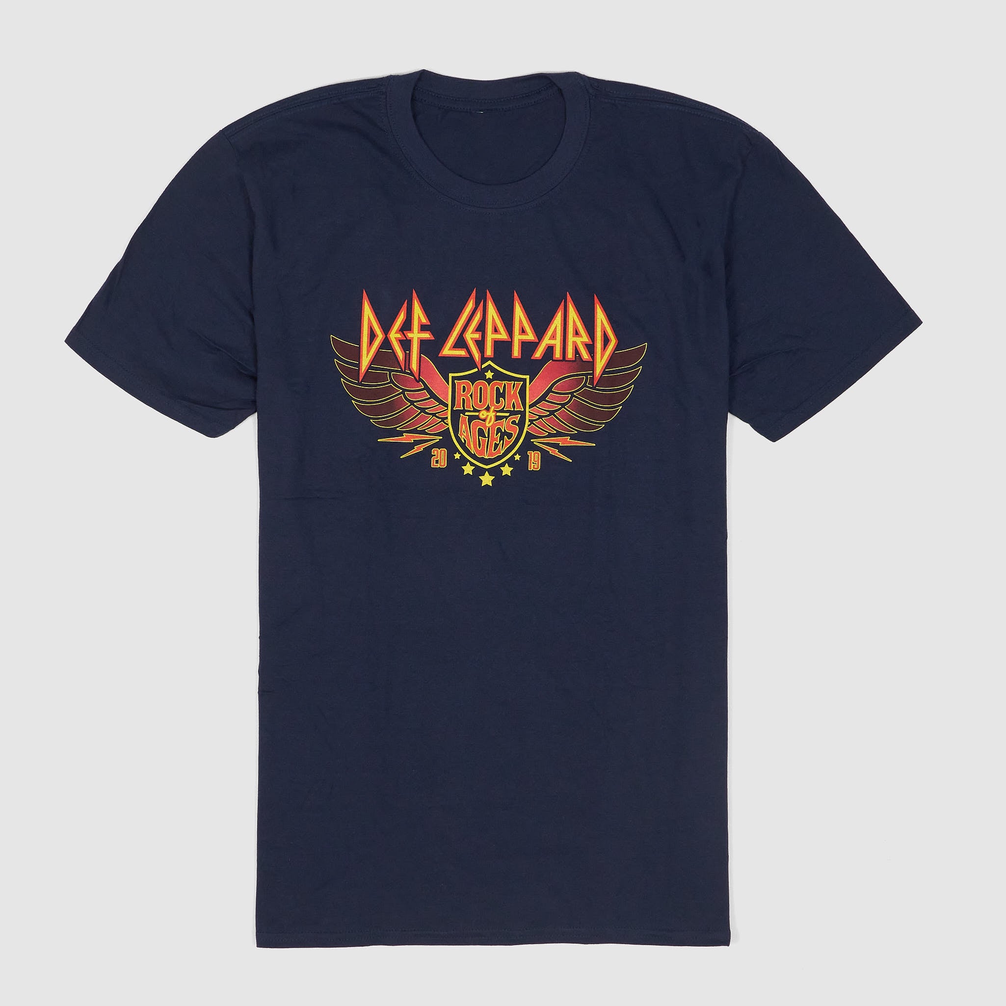 Def Leppard 2019 Tour Crew Neck Rock T-Shirt - DeeCee style